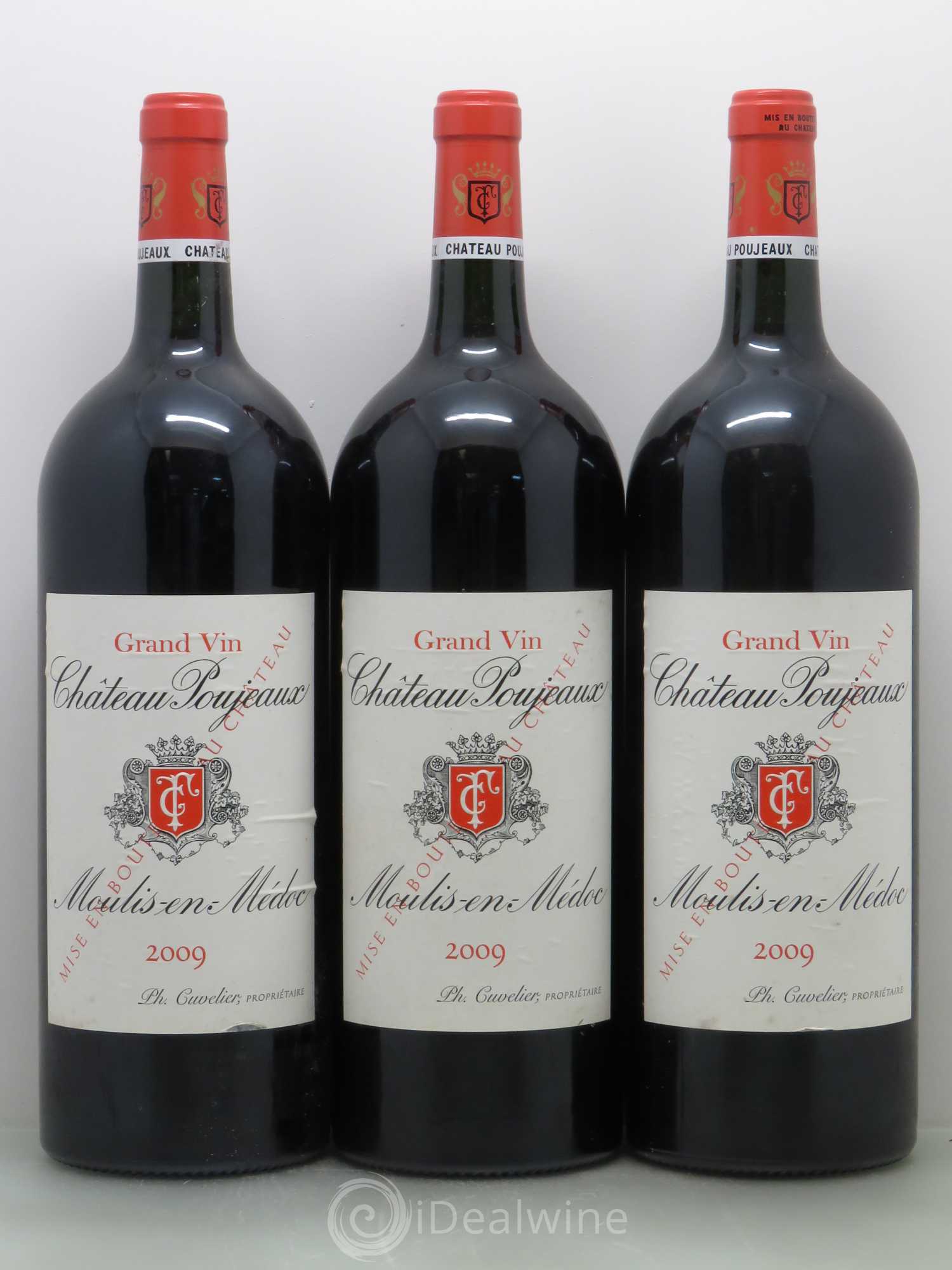 Château Poujeaux 2009 - Lot de 6 magnums - 2