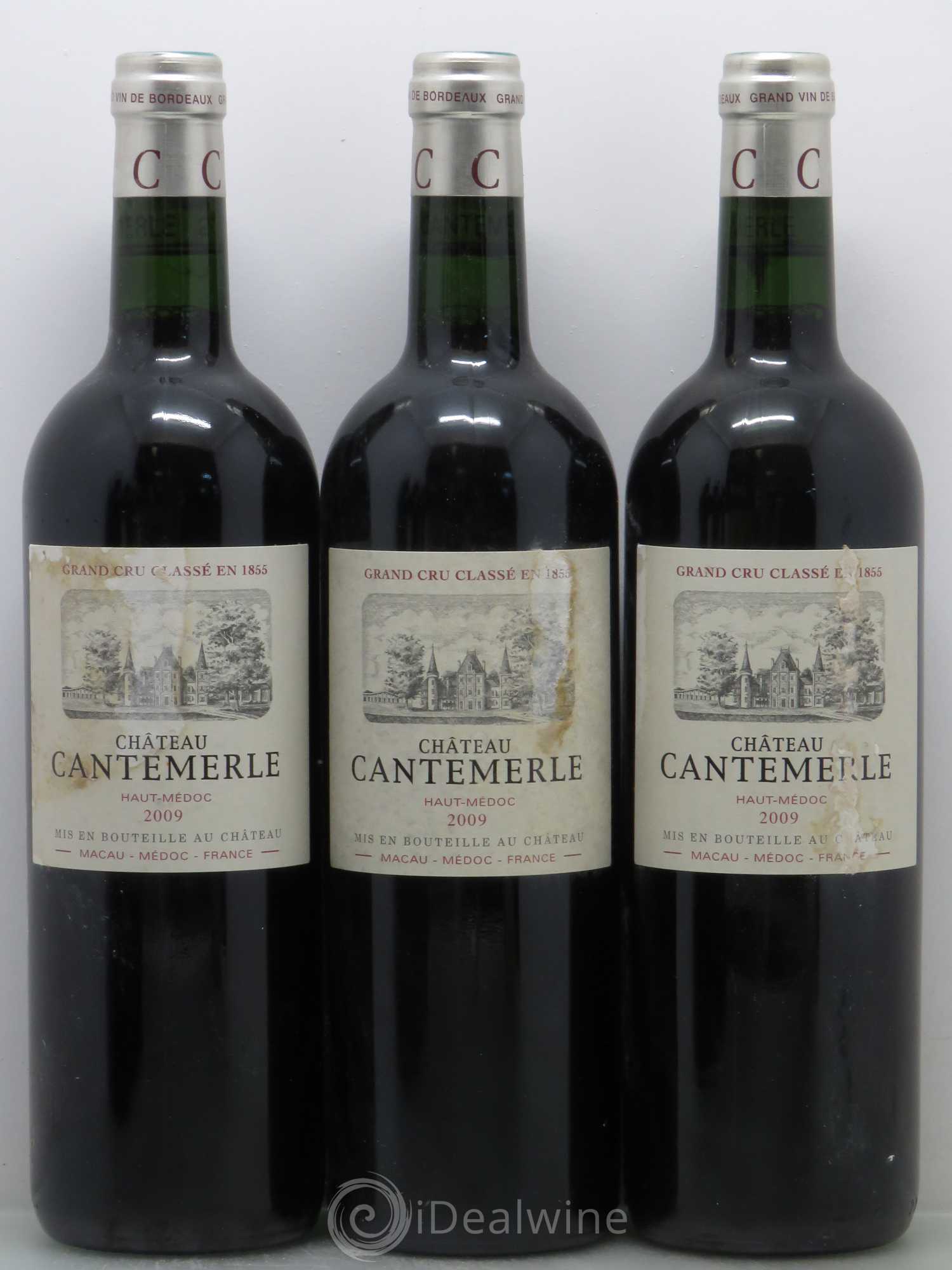 Château Cantemerle 5ème Grand Cru Classé 2009 - Lot de 12 bouteilles - 1