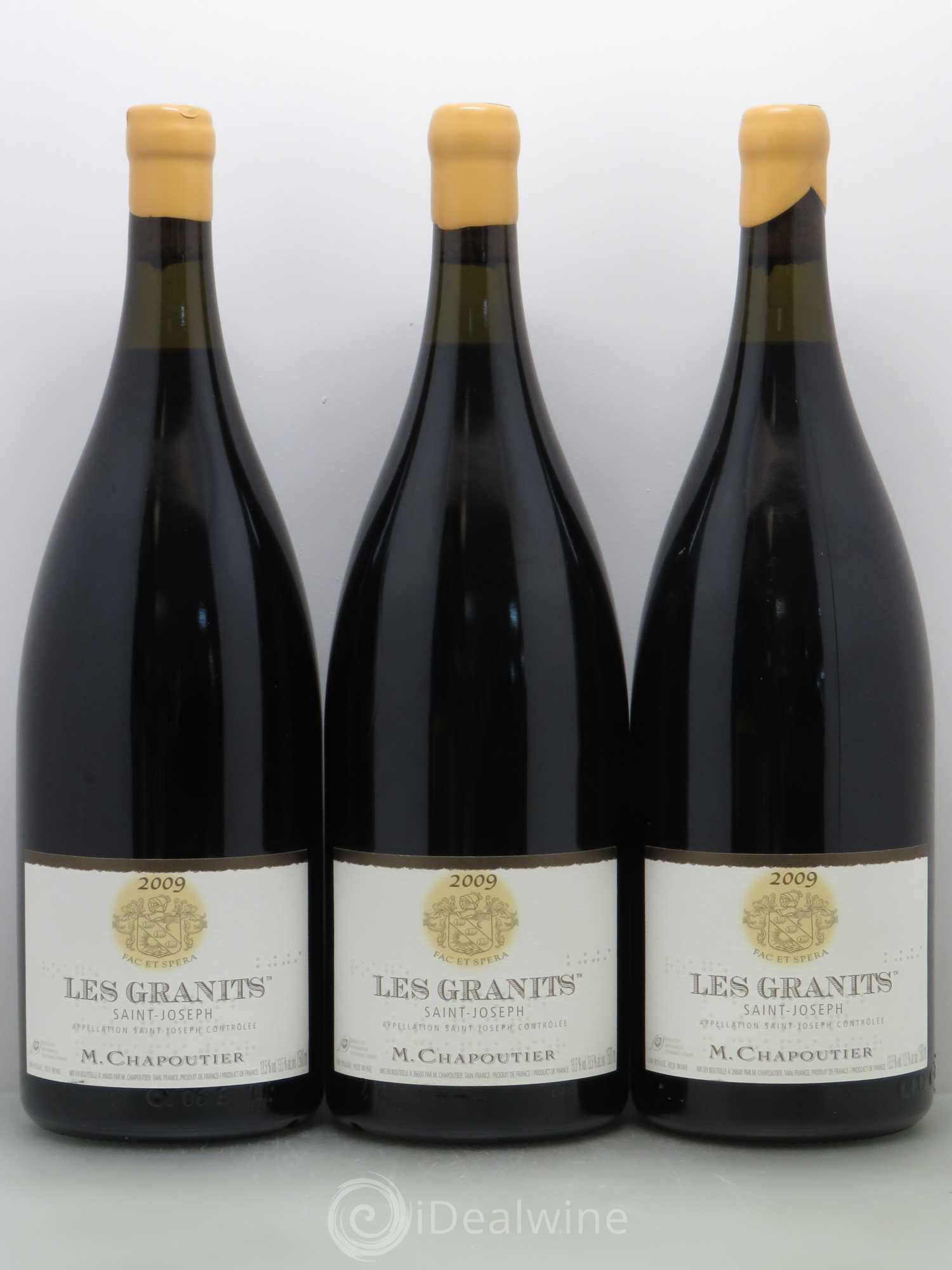 Saint-Joseph Les Granits Chapoutier 2009 - Lot de 3 magnums - 0