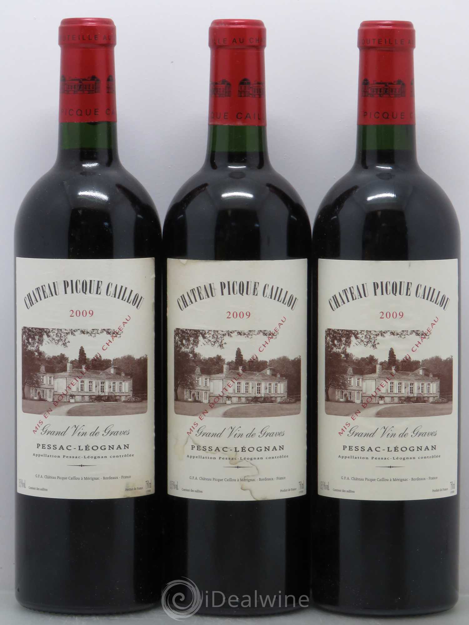Château Picque Caillou 2009 - Lot de 12 bouteilles - 2
