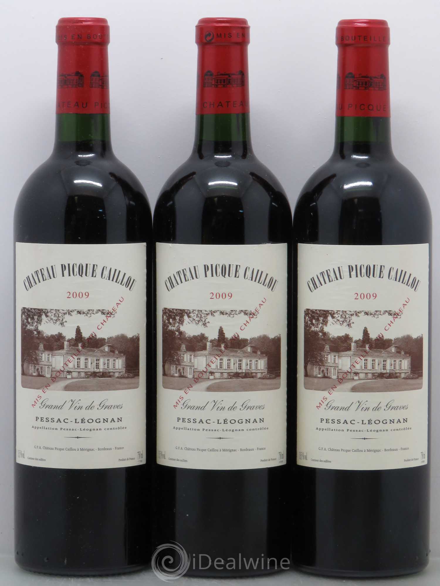 Château Picque Caillou 2009 - Lot de 12 bouteilles - 4