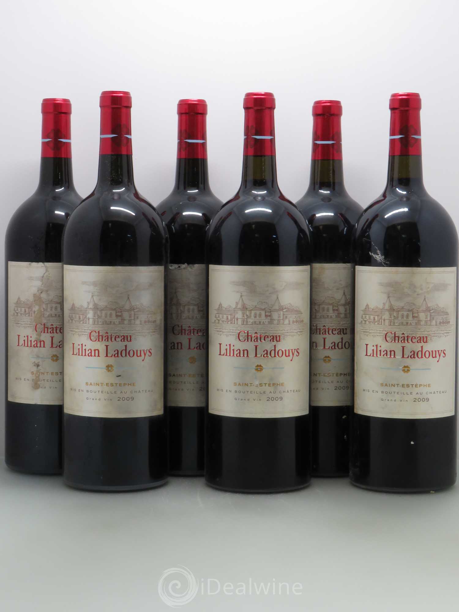 Château Lilian Ladouys Cru Bourgeois 2009 - Lot de 6 magnums - 0