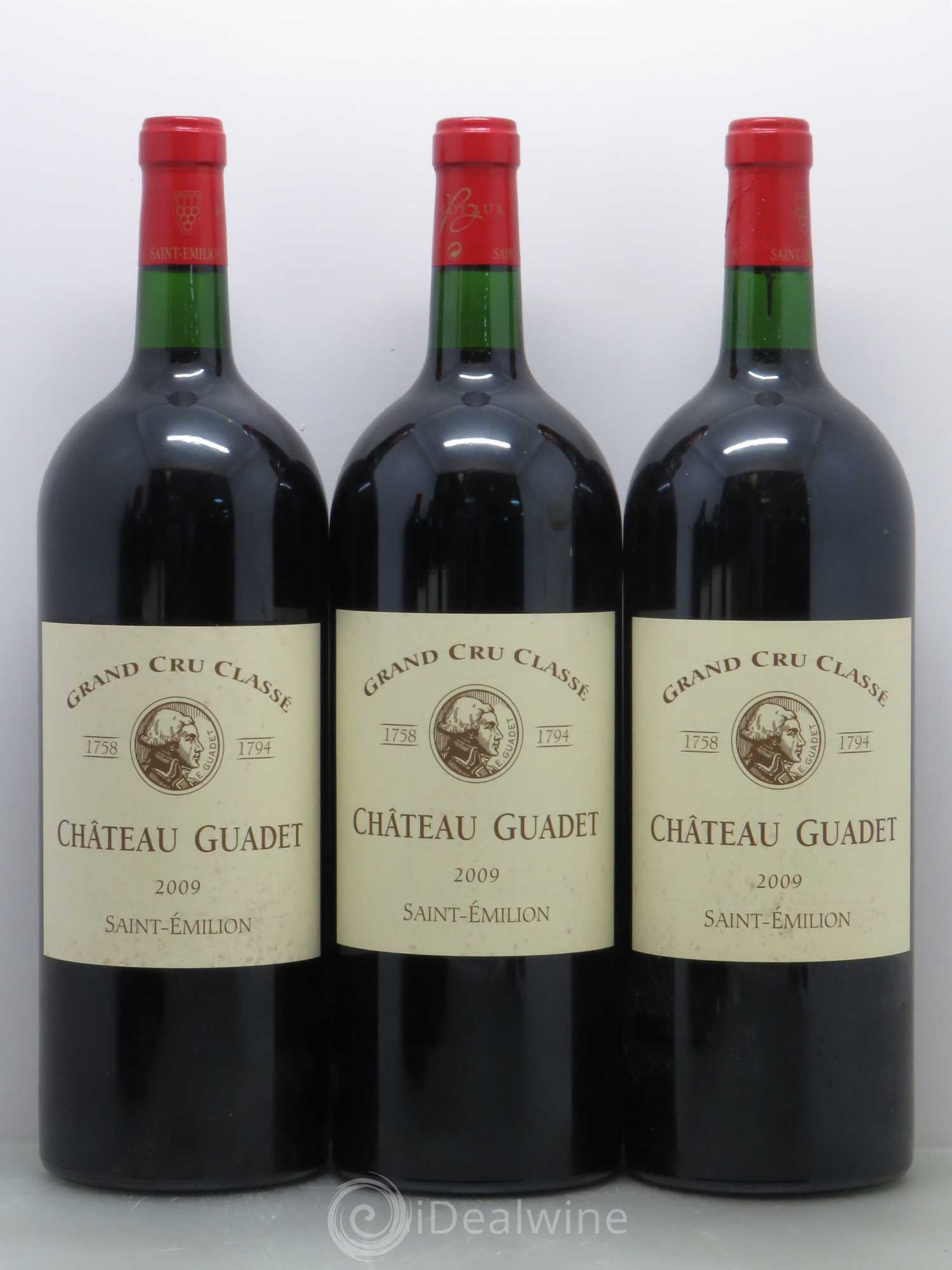 Château Guadet Grand Cru Classé 2009 - Lot de 6 magnums - 1