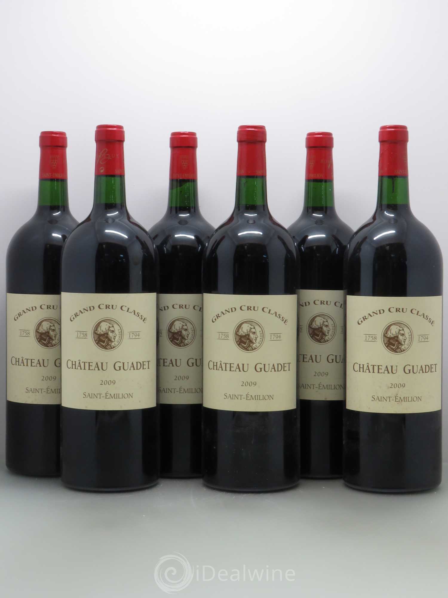 Château Guadet Grand Cru Classé 2009 - Lot de 6 magnums - 0