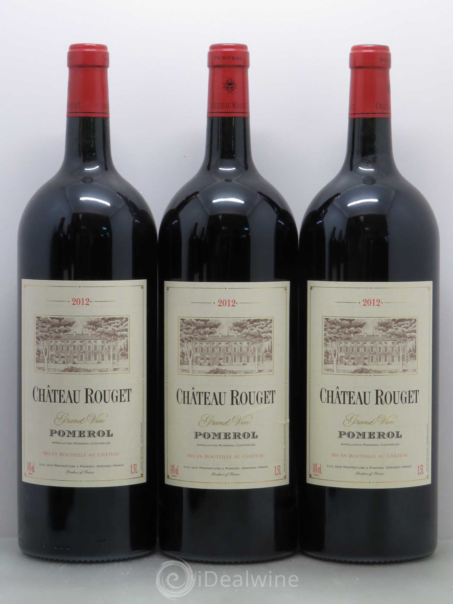 Château Rouget 2012 - Lot of 6 magnums - 1