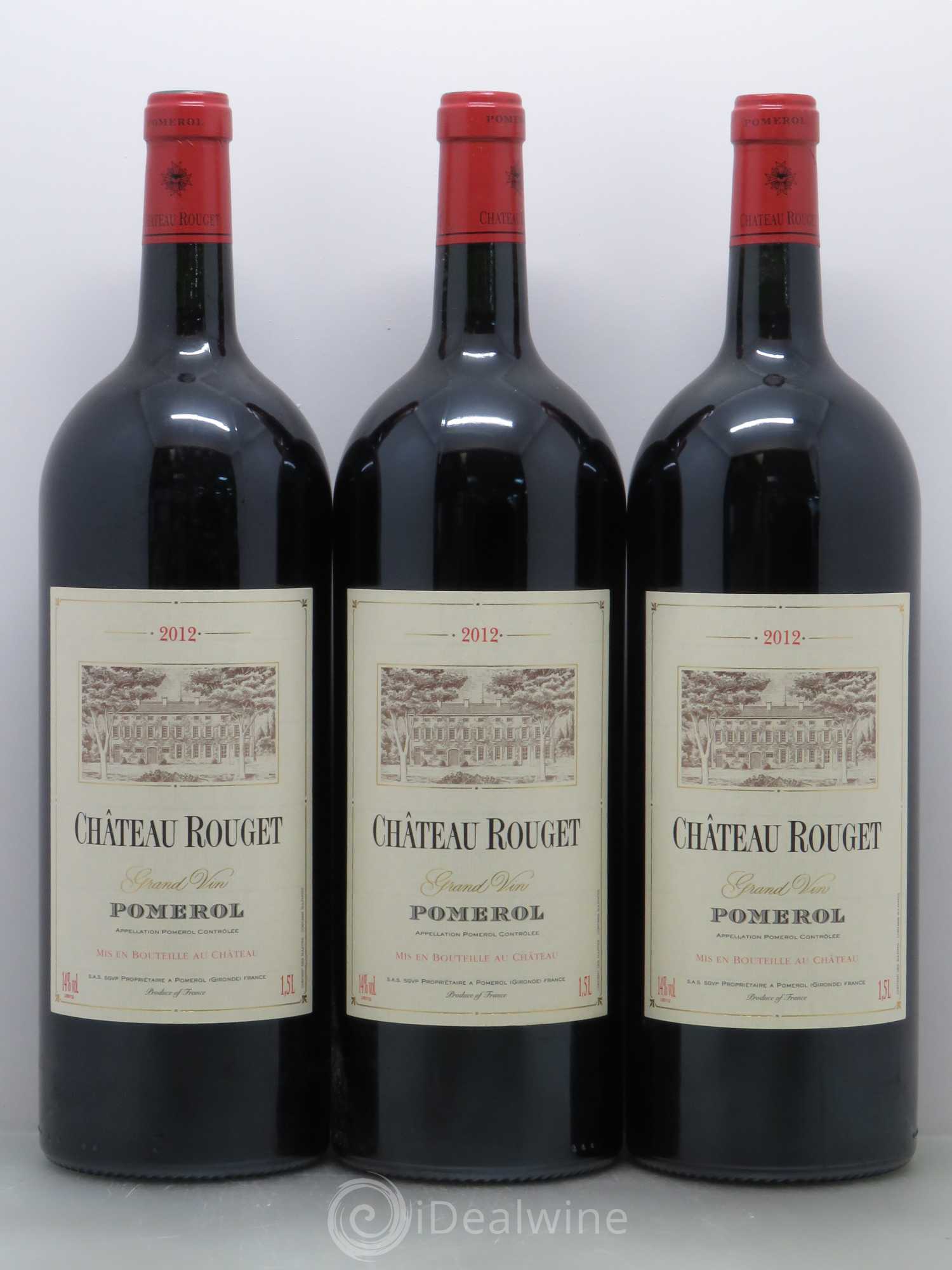 Château Rouget 2012 - Lot of 6 magnums - 2