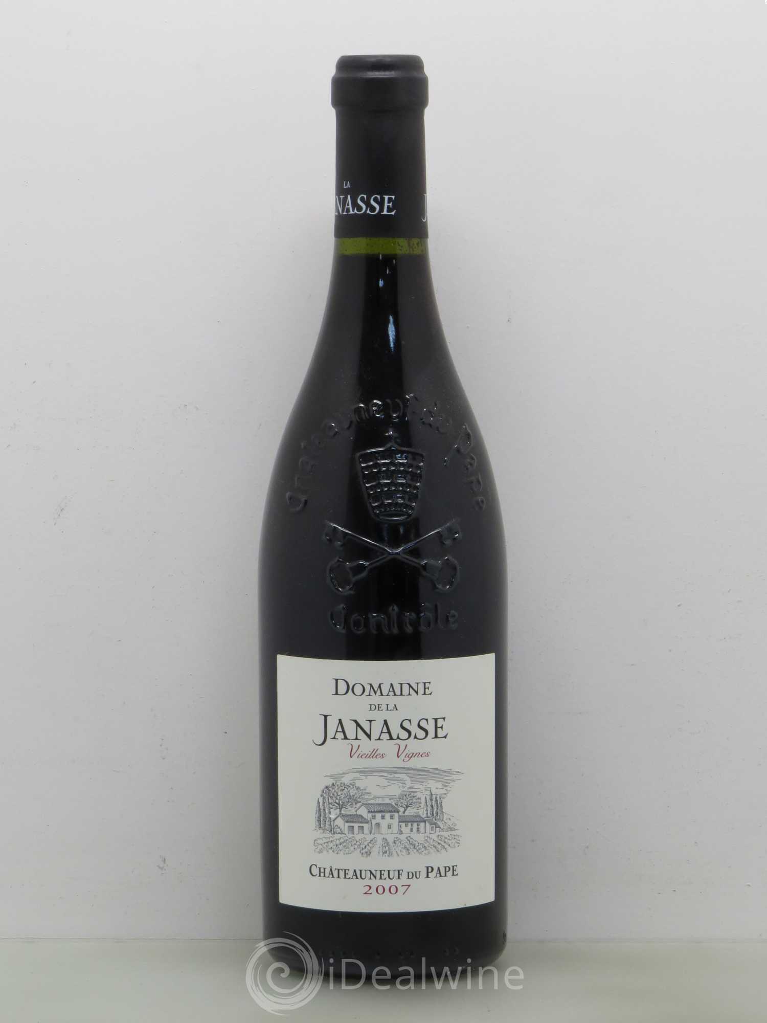 Châteauneuf-du-Pape Cuvée Vieilles Vignes La Janasse (Domaine de) 2007 - Lot de 1 bouteille - 0