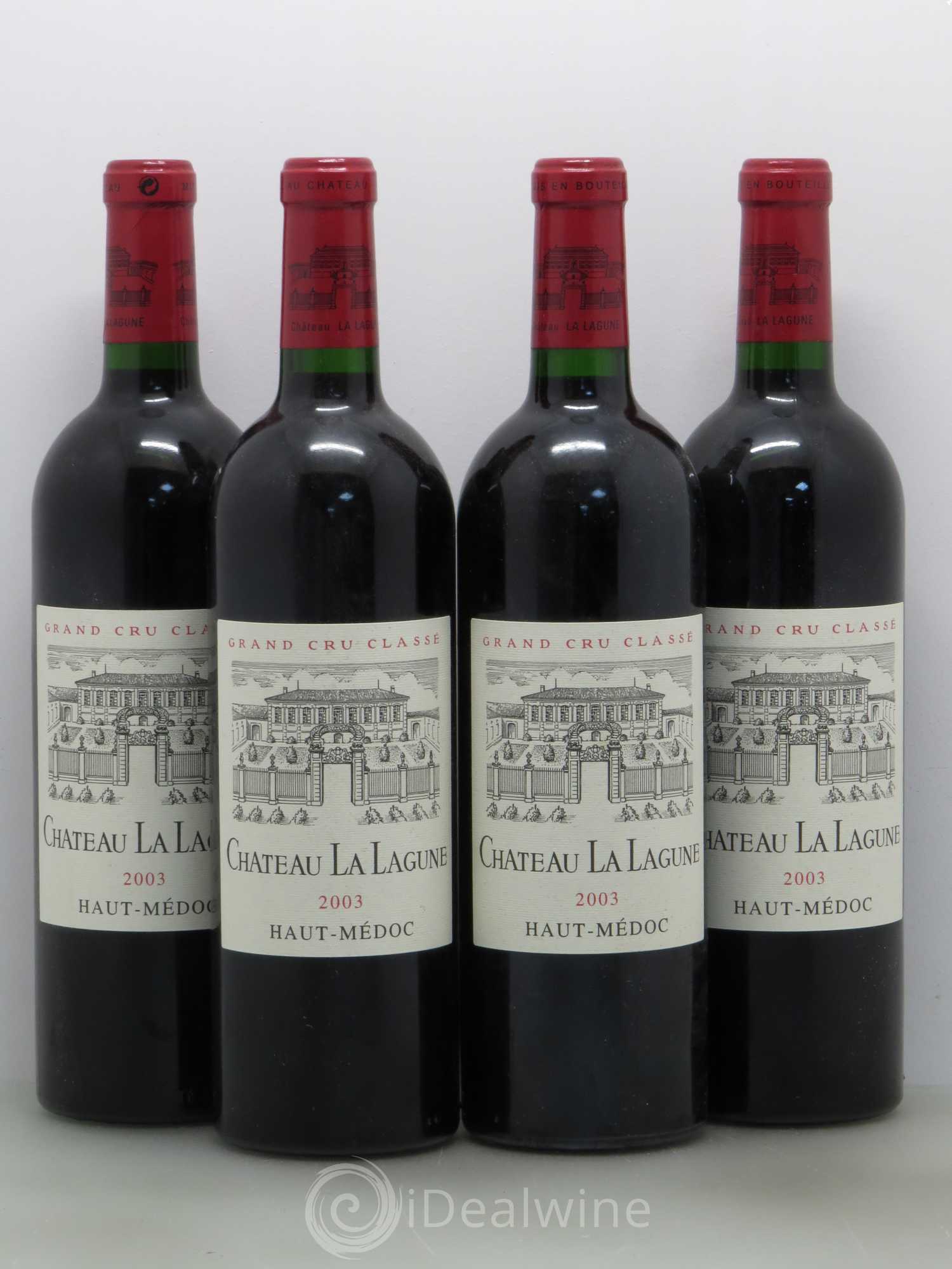 Château la Lagune 3ème Grand Cru Classé 2003 - Lot de 4 bouteilles - 0
