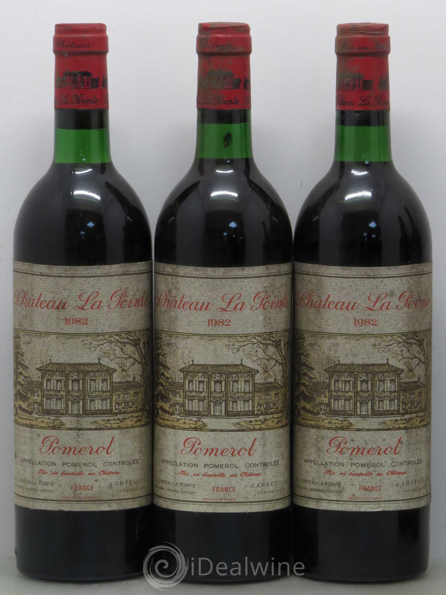Château la Pointe 1982 - Lot de 5 bouteilles - 1