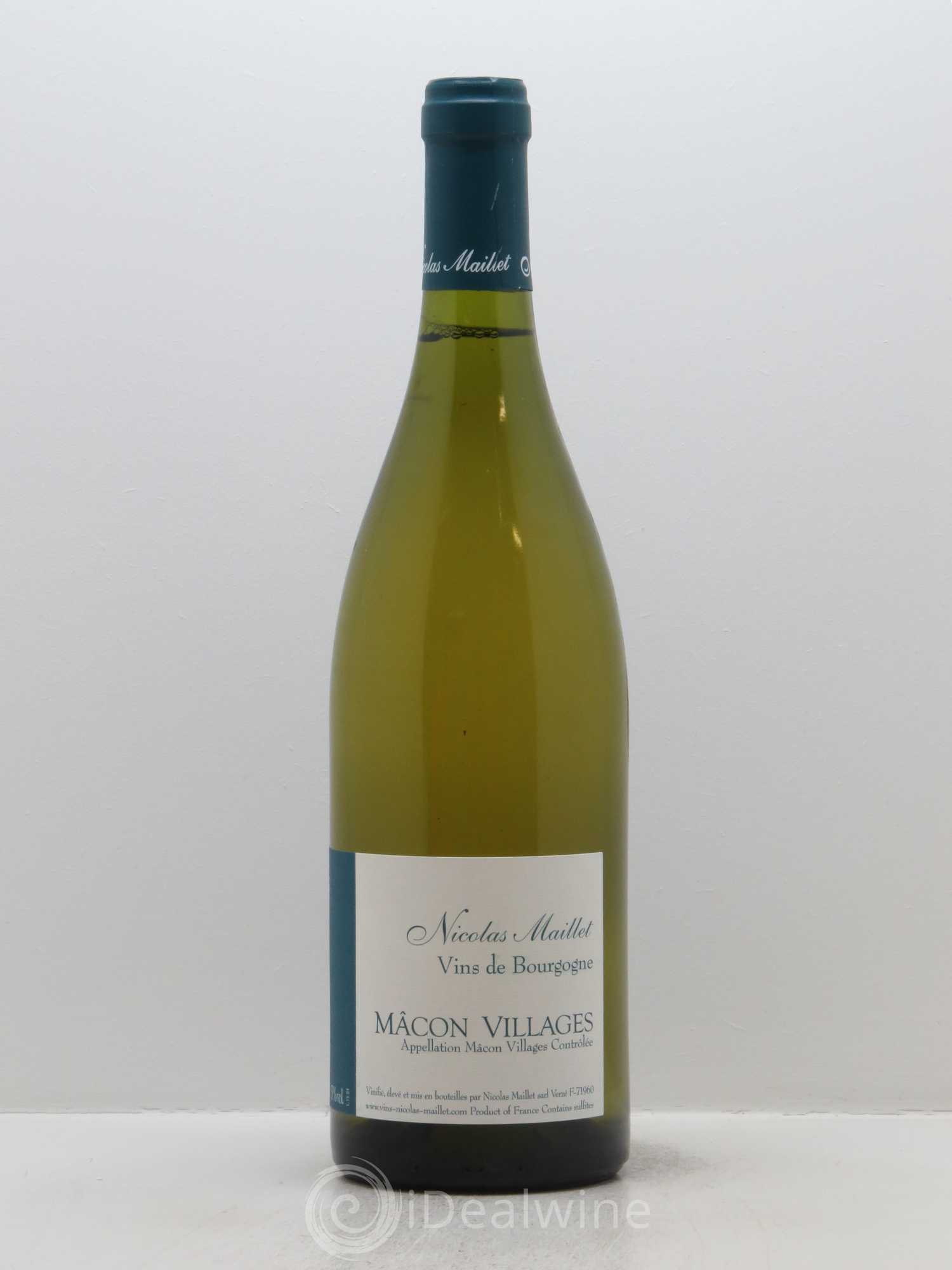 Mâcon-Villages Nicolas Maillet 2015 - Lot de 1 bouteille - 0