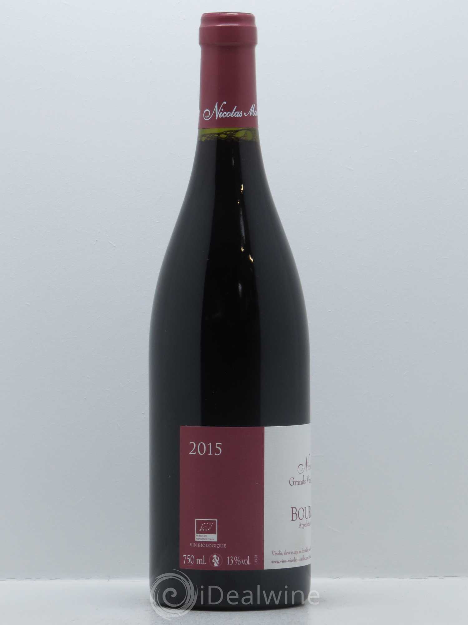 Bourgogne Nicolas Maillet 2015 - Lot de 1 bouteille - 2