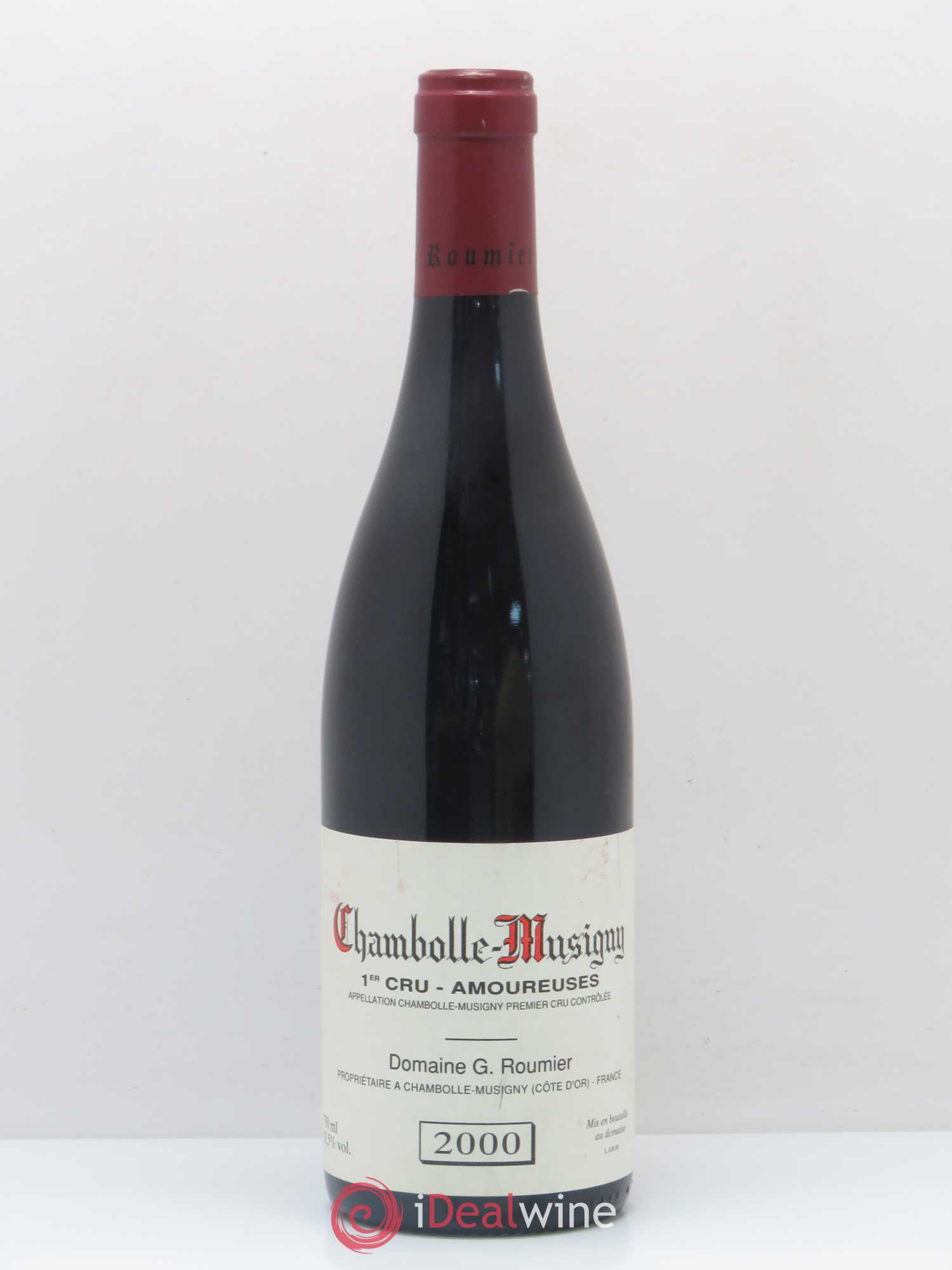 Chambolle-Musigny 1er Cru Les Amoureuses Georges Roumier (Domaine) 2000 - Lot de 1 bouteille - 0