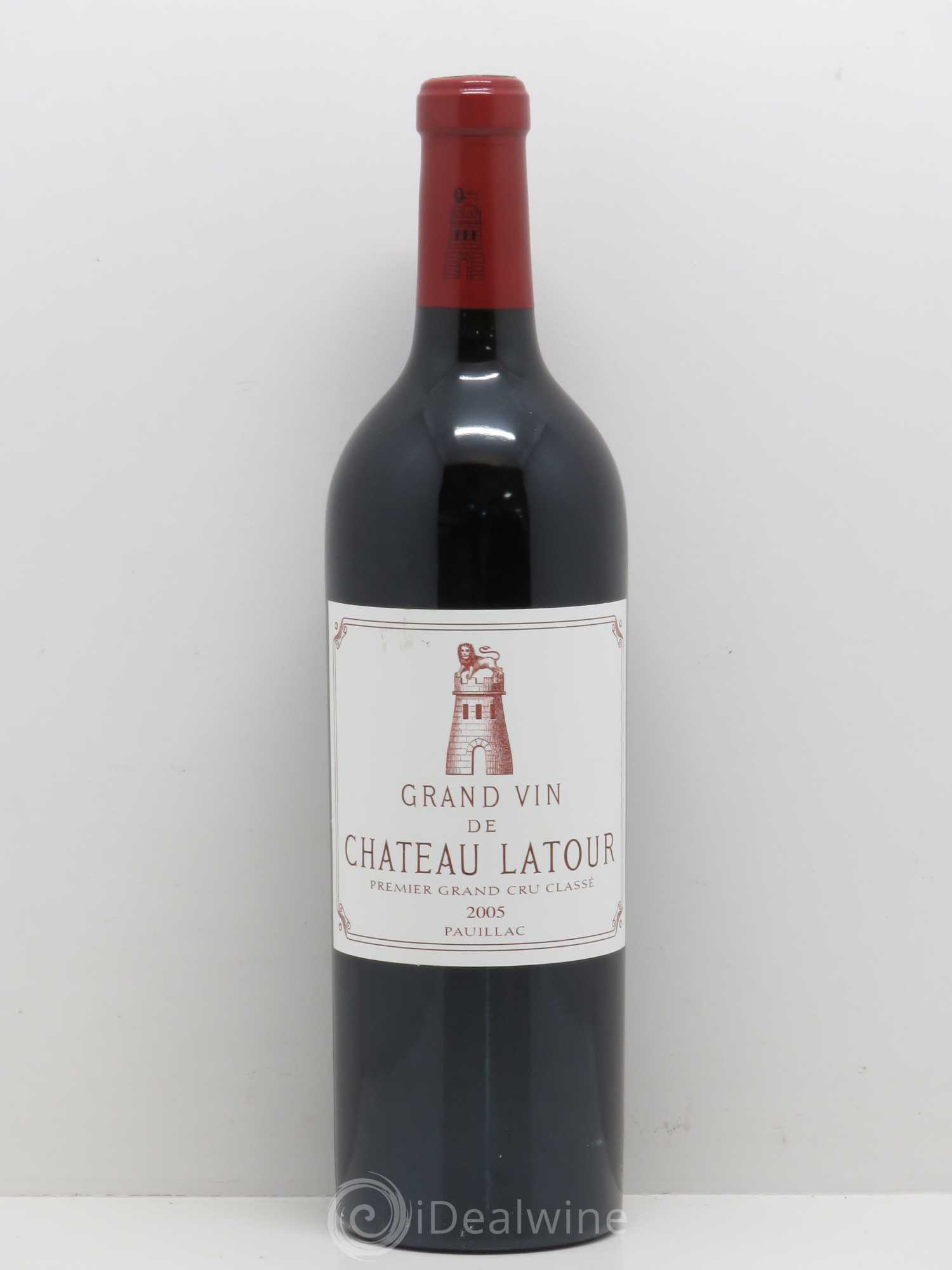 Château Latour 1er Grand Cru Classé 2005 - Lot de 1 bouteille - 0