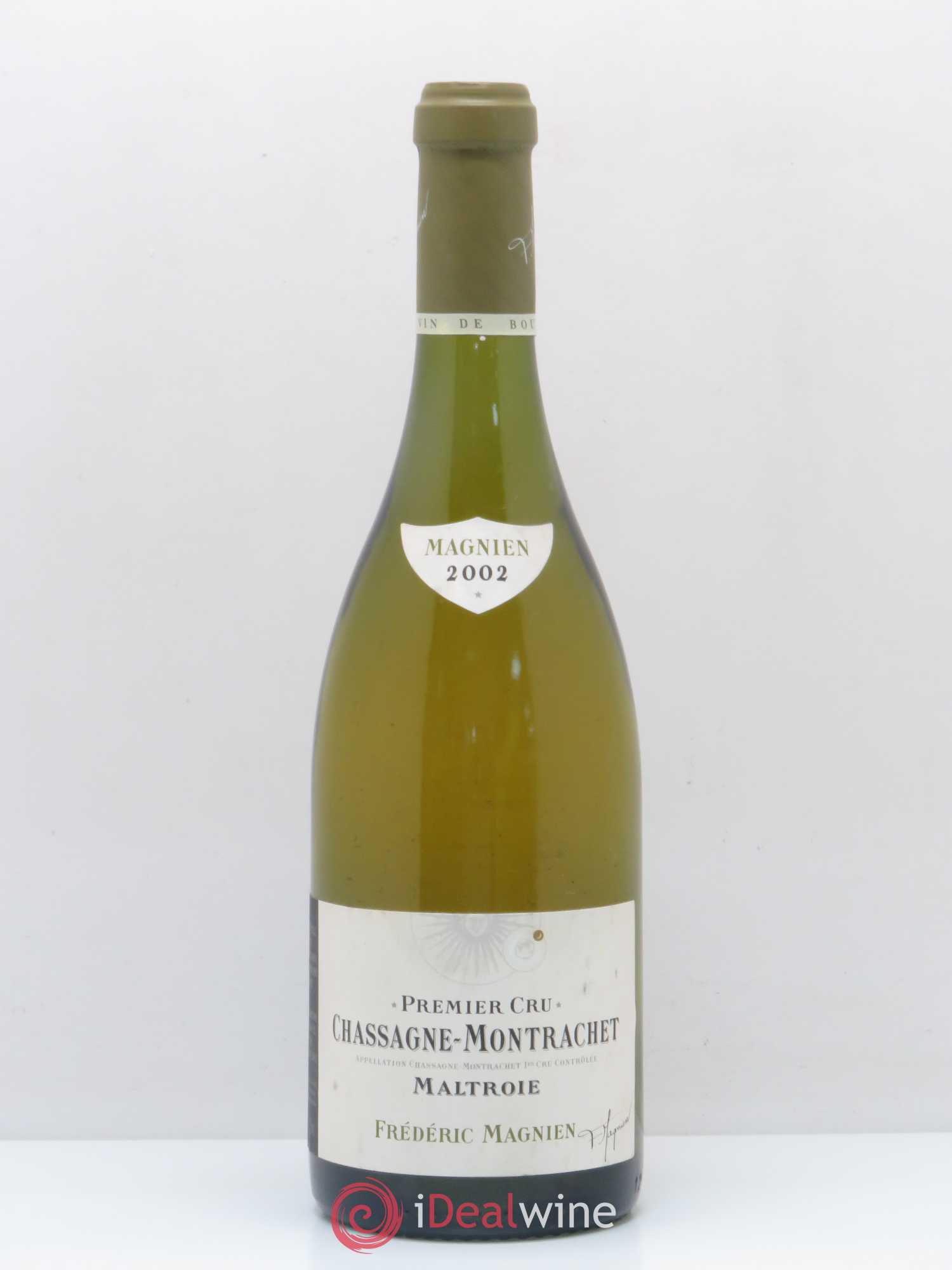 Chassagne-Montrachet 1er Cru Maltroie Domaine Frederic Magnien 2002 - Lotto di 1 bottiglia - 0