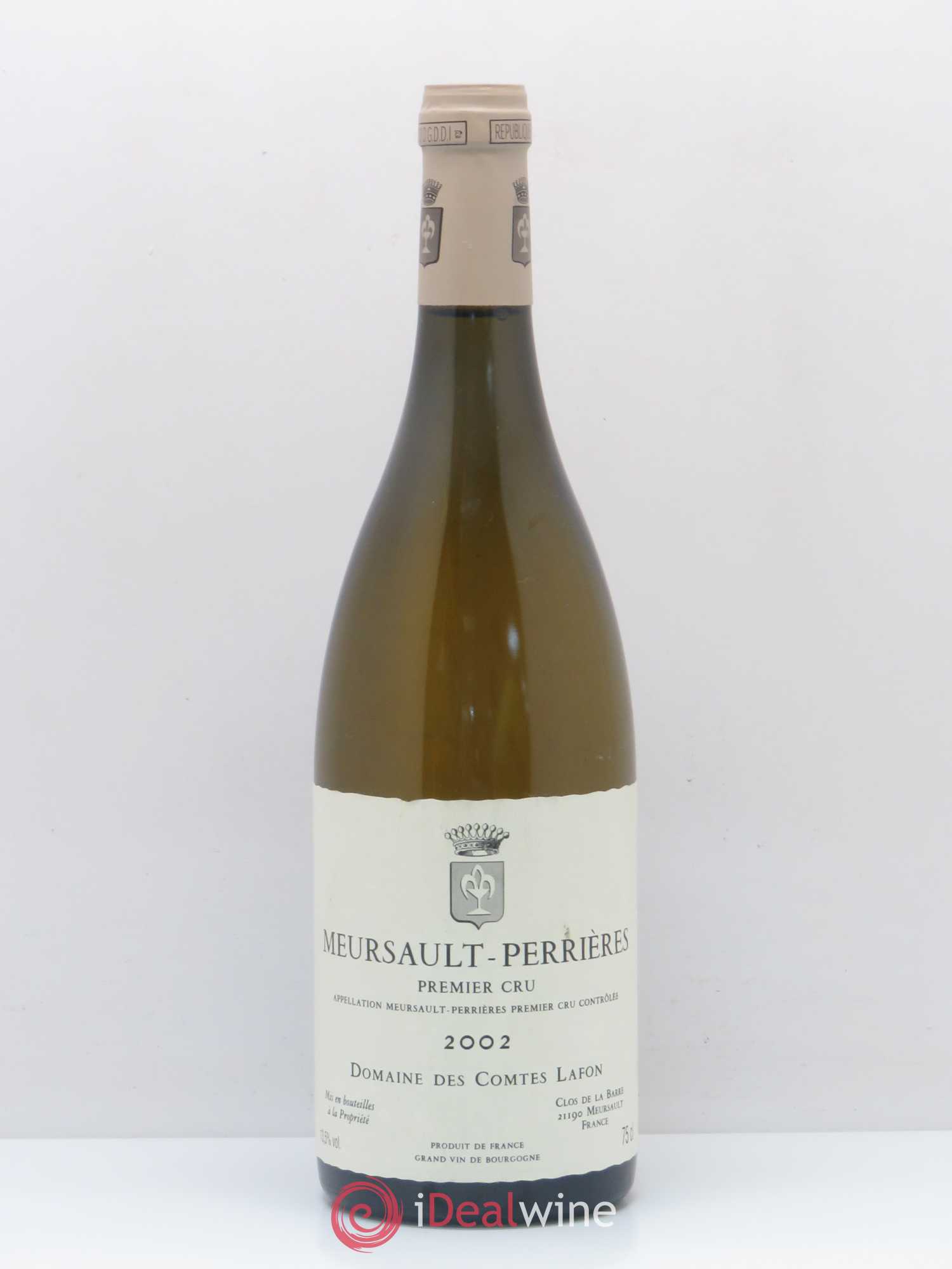 Meursault 1er Cru Perrières Comtes Lafon (Domaine des) 2002 - Lot de 1 bouteille - 0