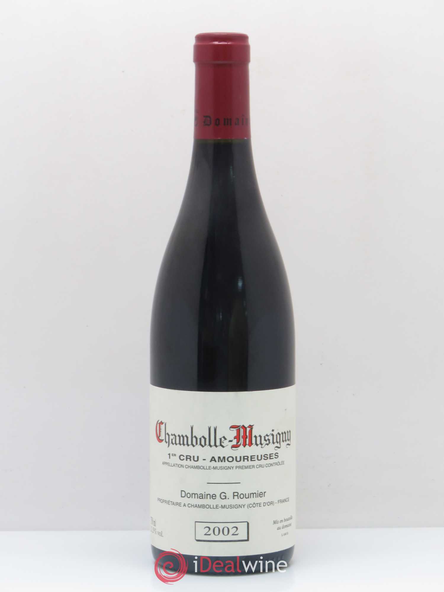 Chambolle-Musigny 1er Cru Les Amoureuses Georges Roumier (Domaine) 2002 - Lot de 1 bouteille - 0