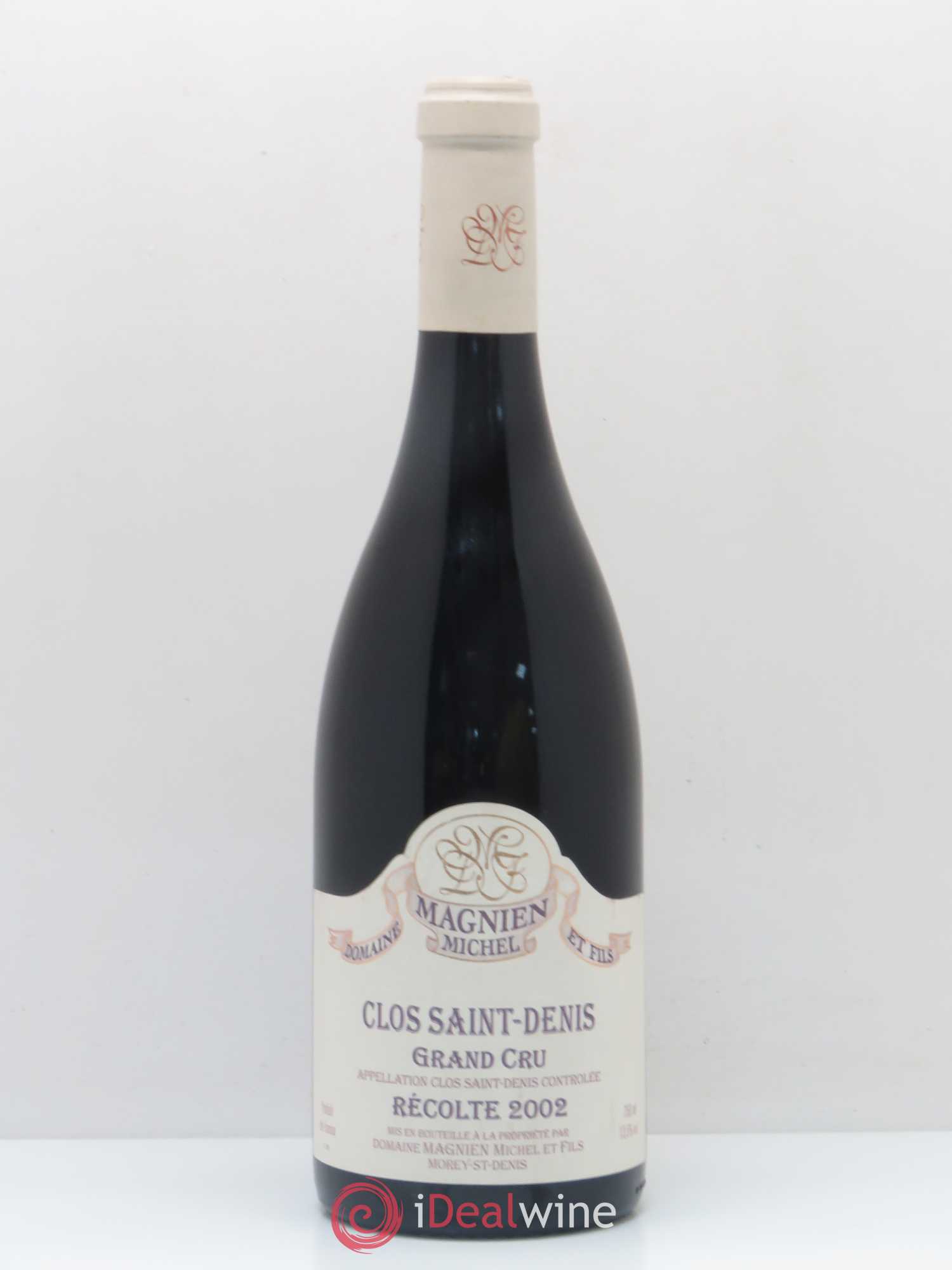 Clos Saint-Denis Grand Cru Michel Magnien 2002 - Lot de 1 bouteille - 0