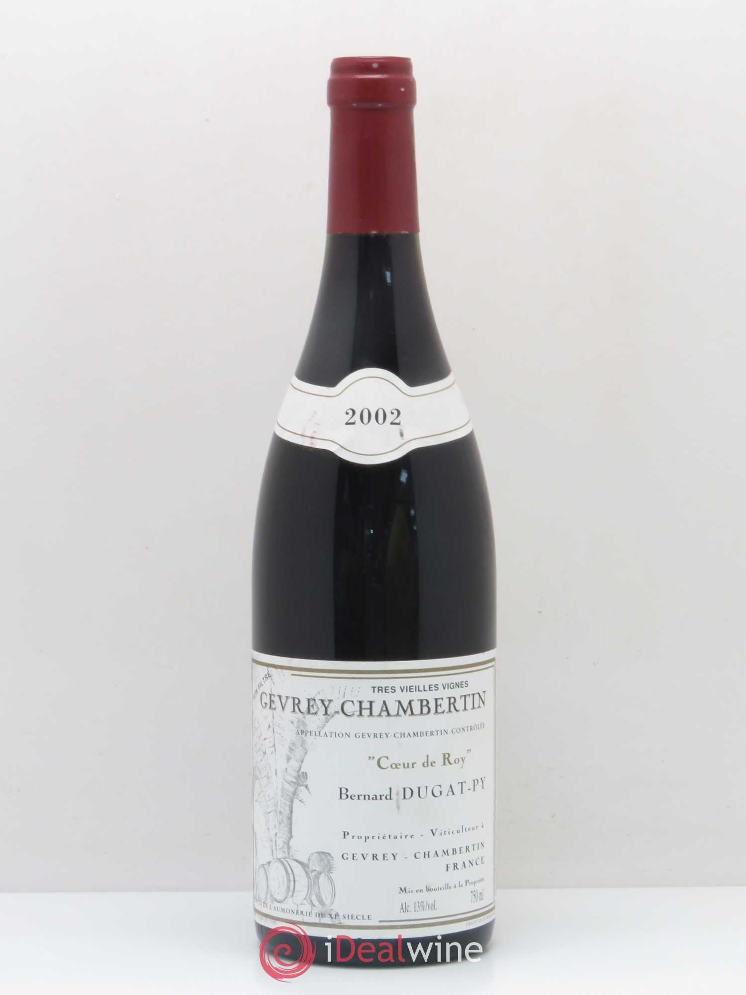 Gevrey-Chambertin Coeur de Roy Très Vieilles Vignes Dugat-Py 2002 - Lot de 1 bouteille - 0