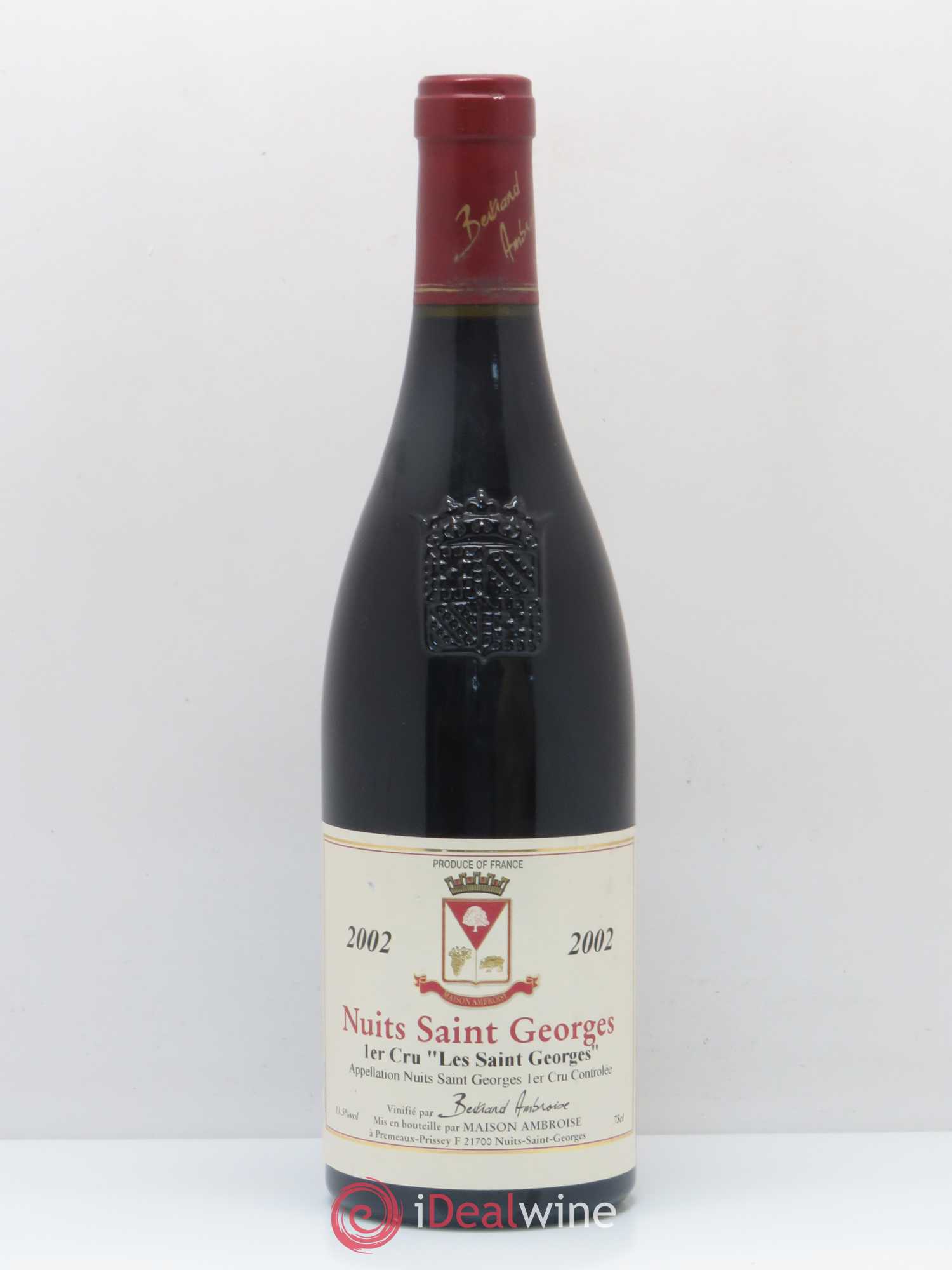 Nuits-Saint-Georges 1er Cru Les Saints Georges Domaine Ambroise 2002 - Posten von 1 Flasche - 0