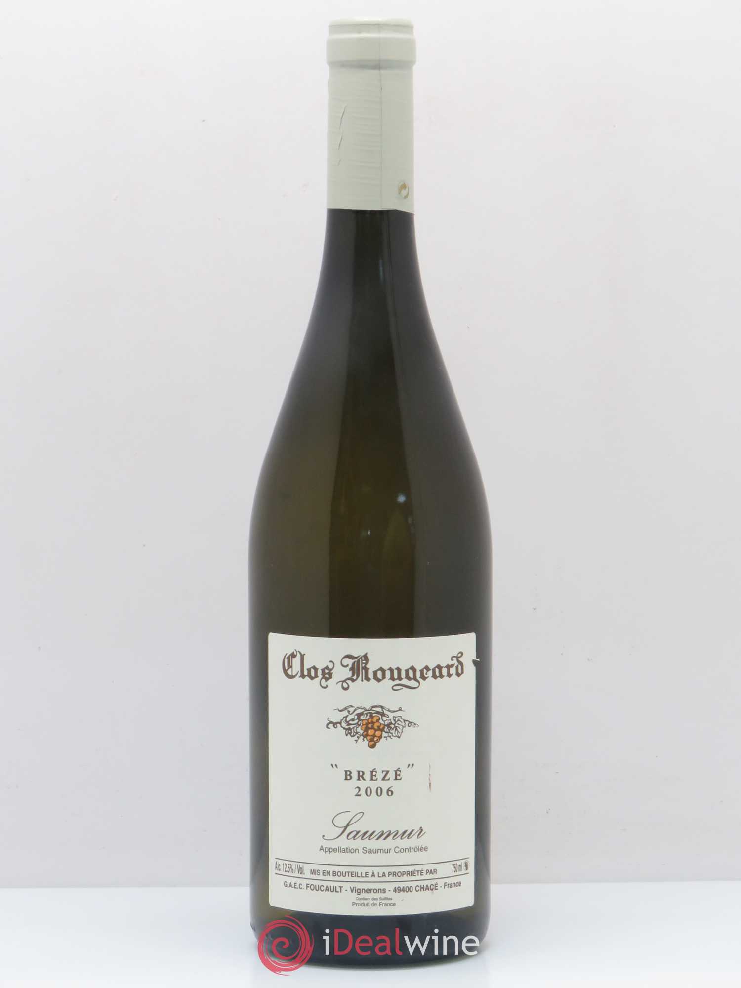Saumur Brézé Clos Rougeard 2006 - Lot de 1 bouteille - 0