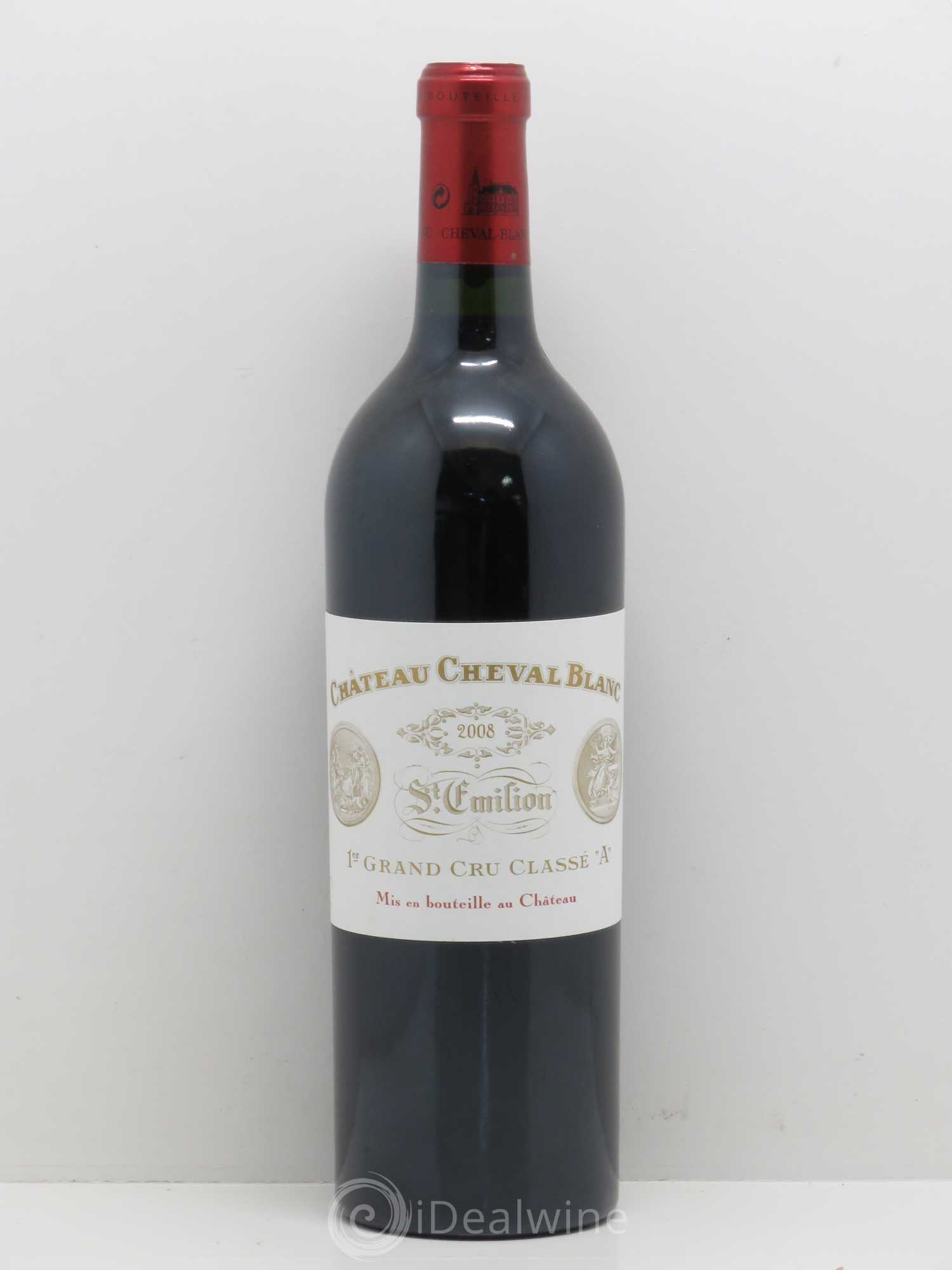 Château Cheval Blanc 1er Grand Cru Classé A 2008 - Lot de 1 bouteille - 0