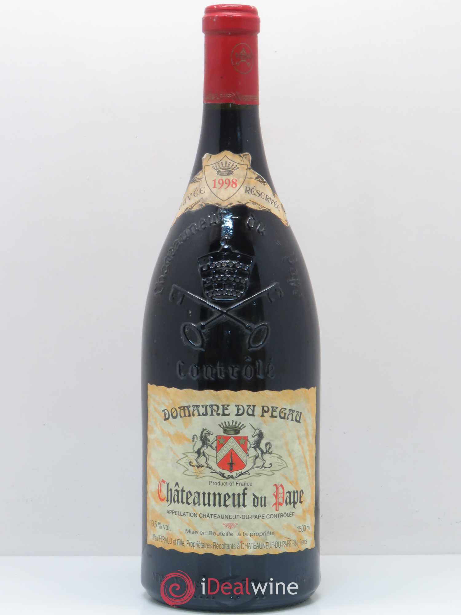 Châteauneuf-du-Pape Domaine du Pégau Cuvée Réservée Paul et Laurence Féraud 1998 - Lot de 1 magnum - 0
