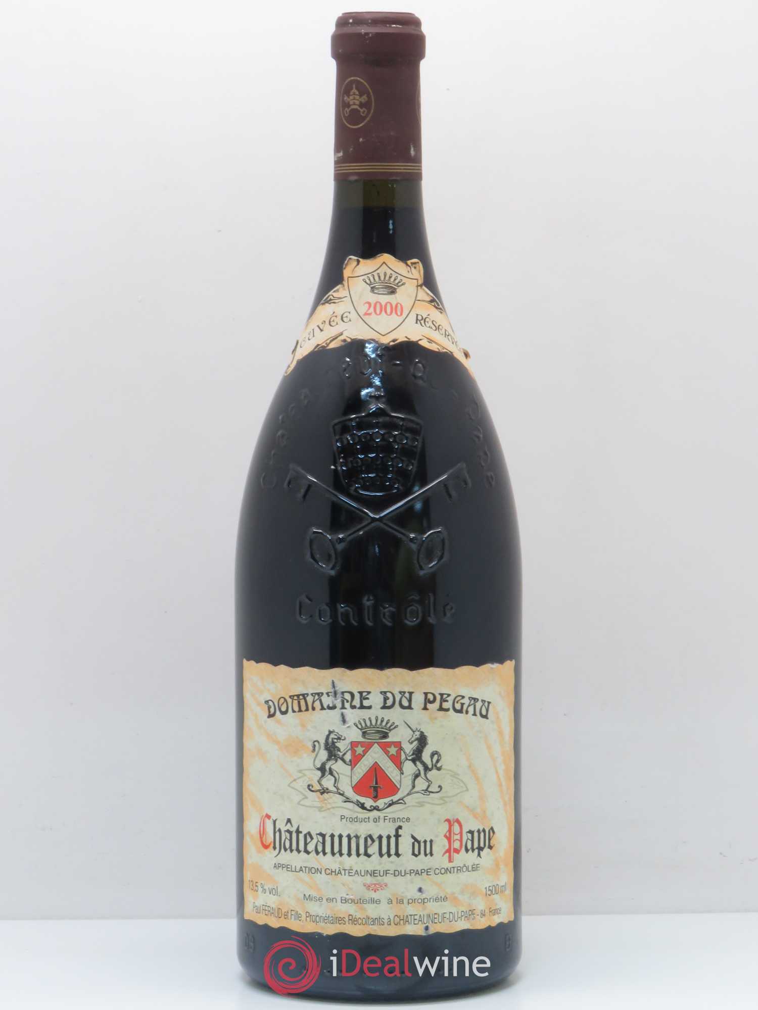 Châteauneuf-du-Pape Domaine du Pégau Cuvée Réservée Paul et Laurence Féraud 2000 - Lot de 1 magnum - 0