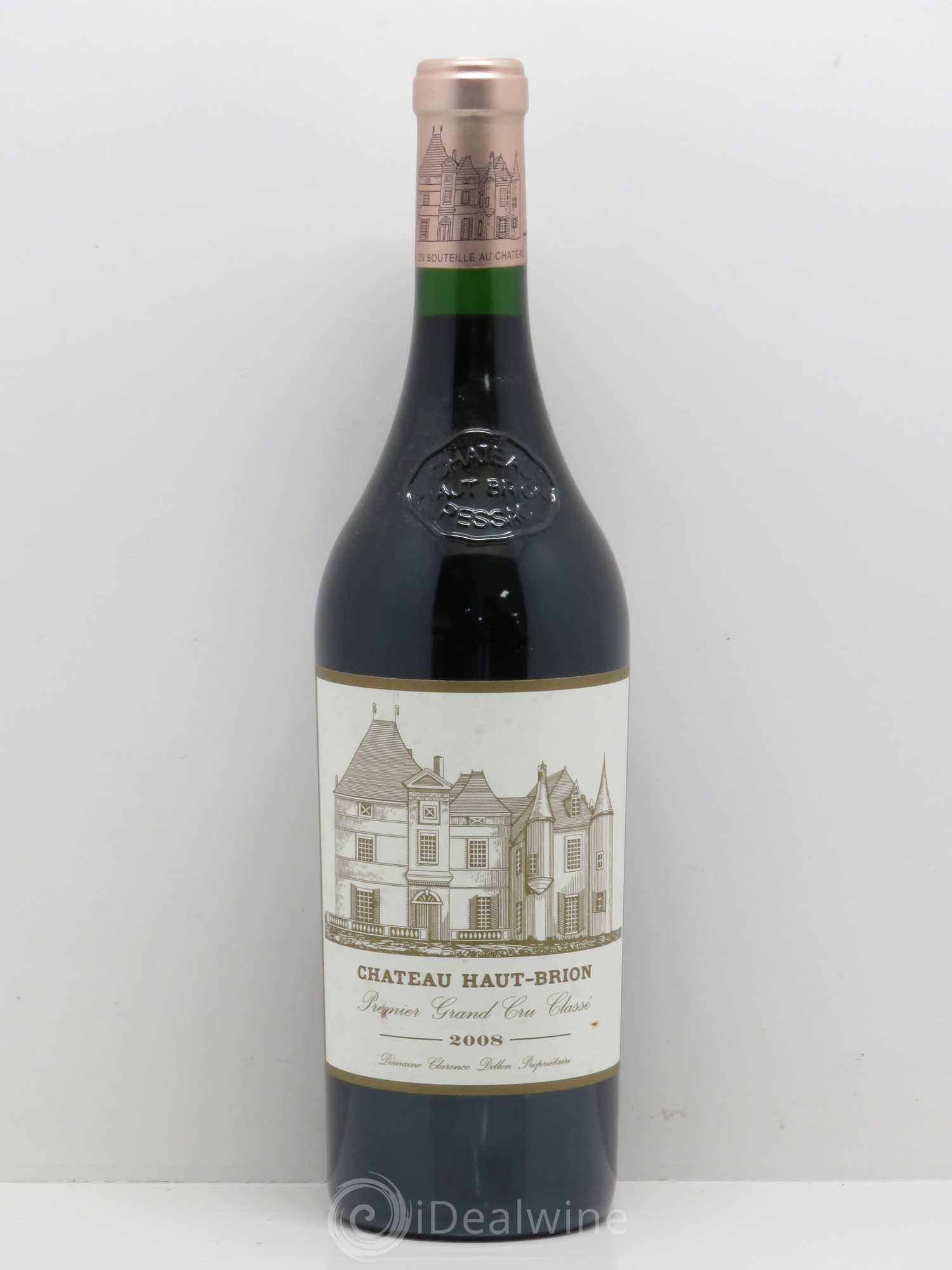 Château Haut Brion 1er Grand Cru Classé 2008 - Lot de 1 bouteille - 0