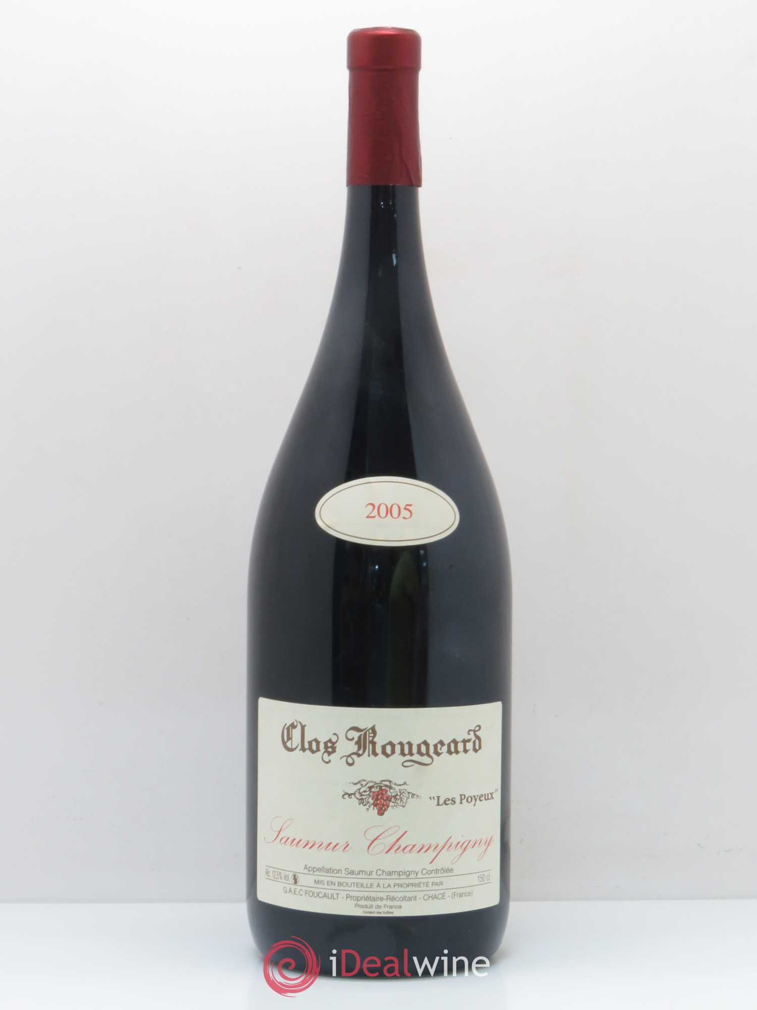 Saumur-Champigny Les Poyeux Clos Rougeard 2005 - Lot de 1 magnum - 0