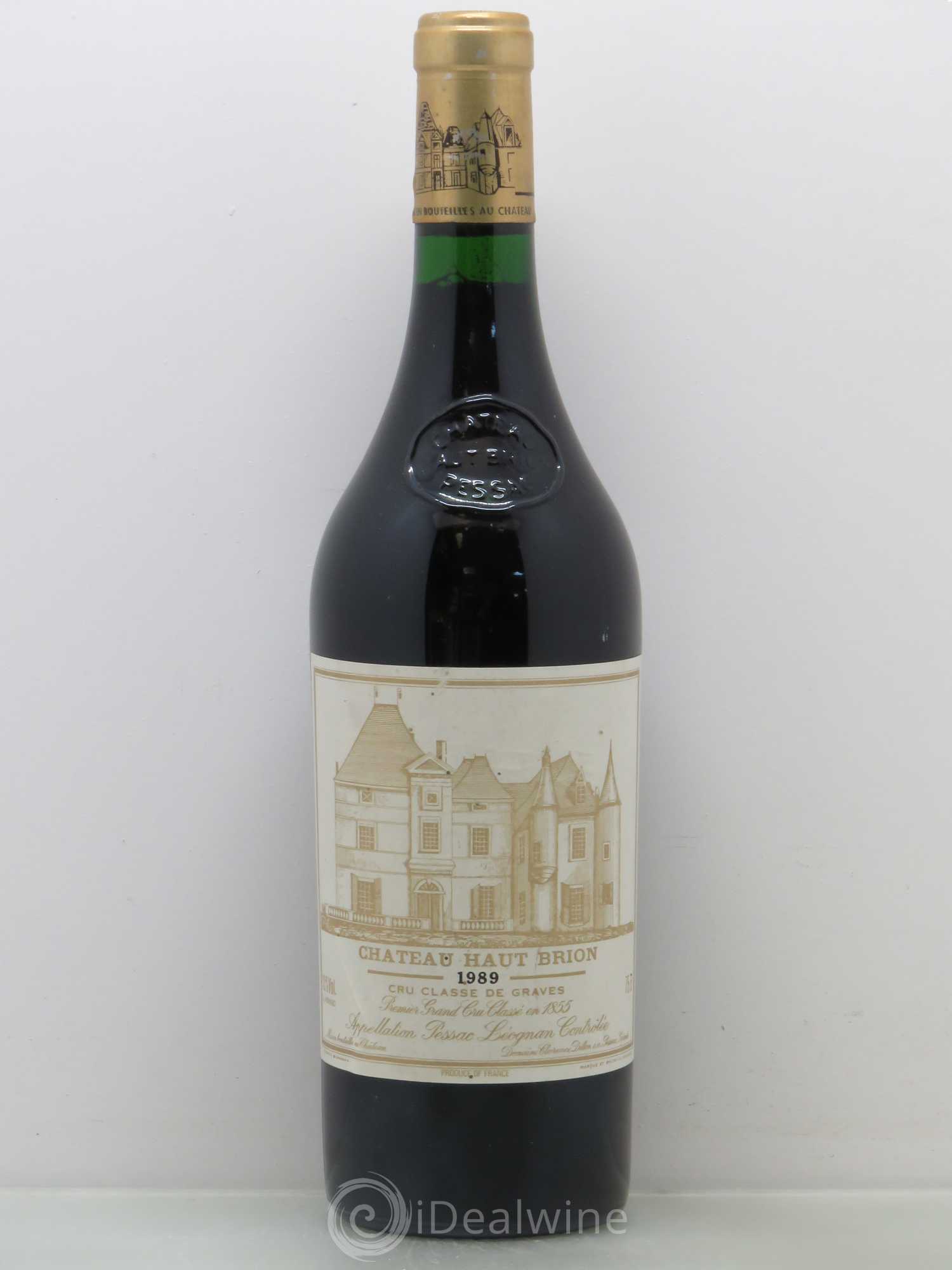 Château Haut Brion 1er Grand Cru Classé 1989 - Lot de 1 bouteille - 0