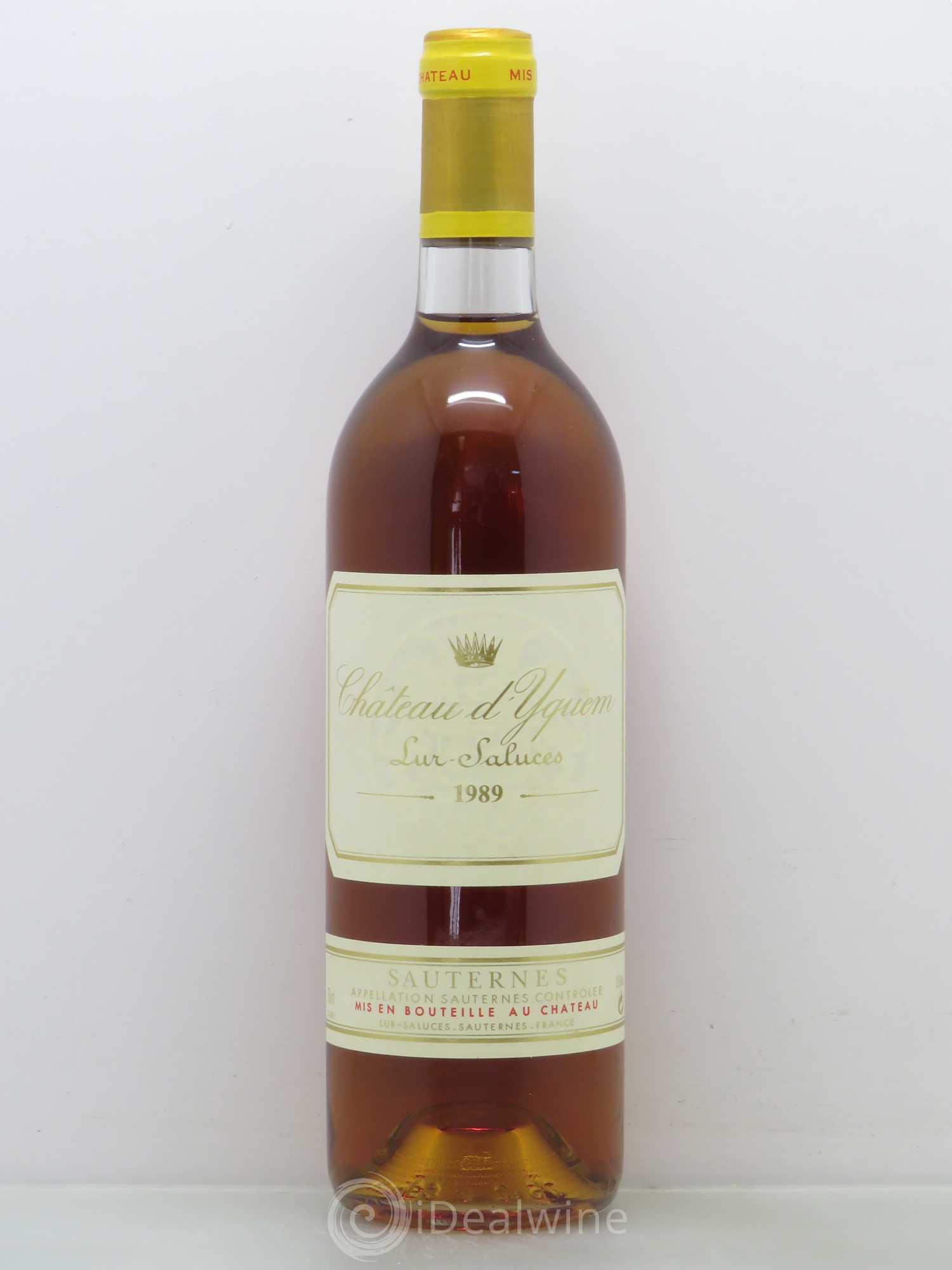 Château d' Yquem 1er Cru Classé Supérieur 1989 - Lotto di 1 bottiglia - 0