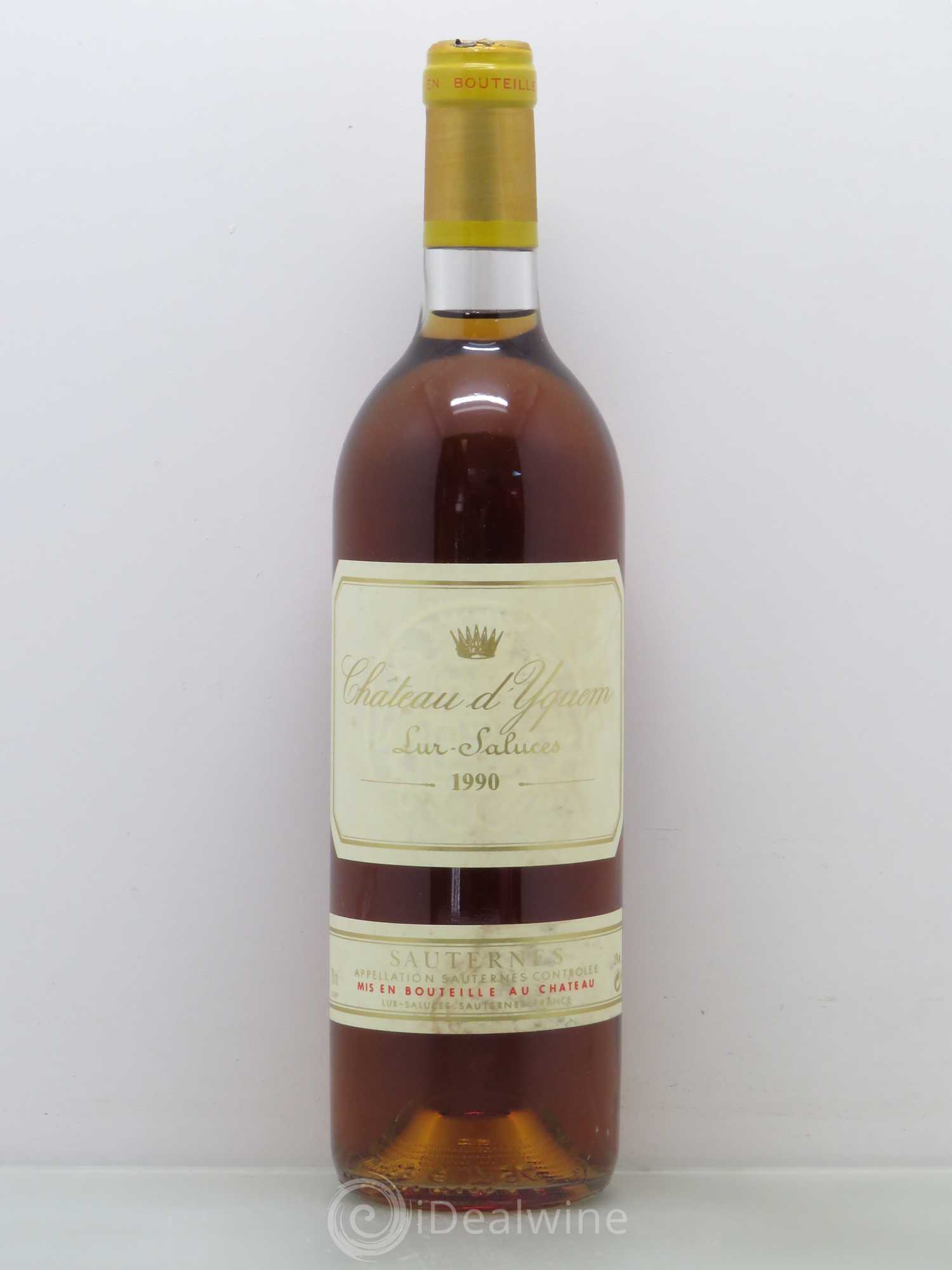 Château d' Yquem 1er Cru Classé Supérieur 1990 - Lotto di 1 bottiglia - 0
