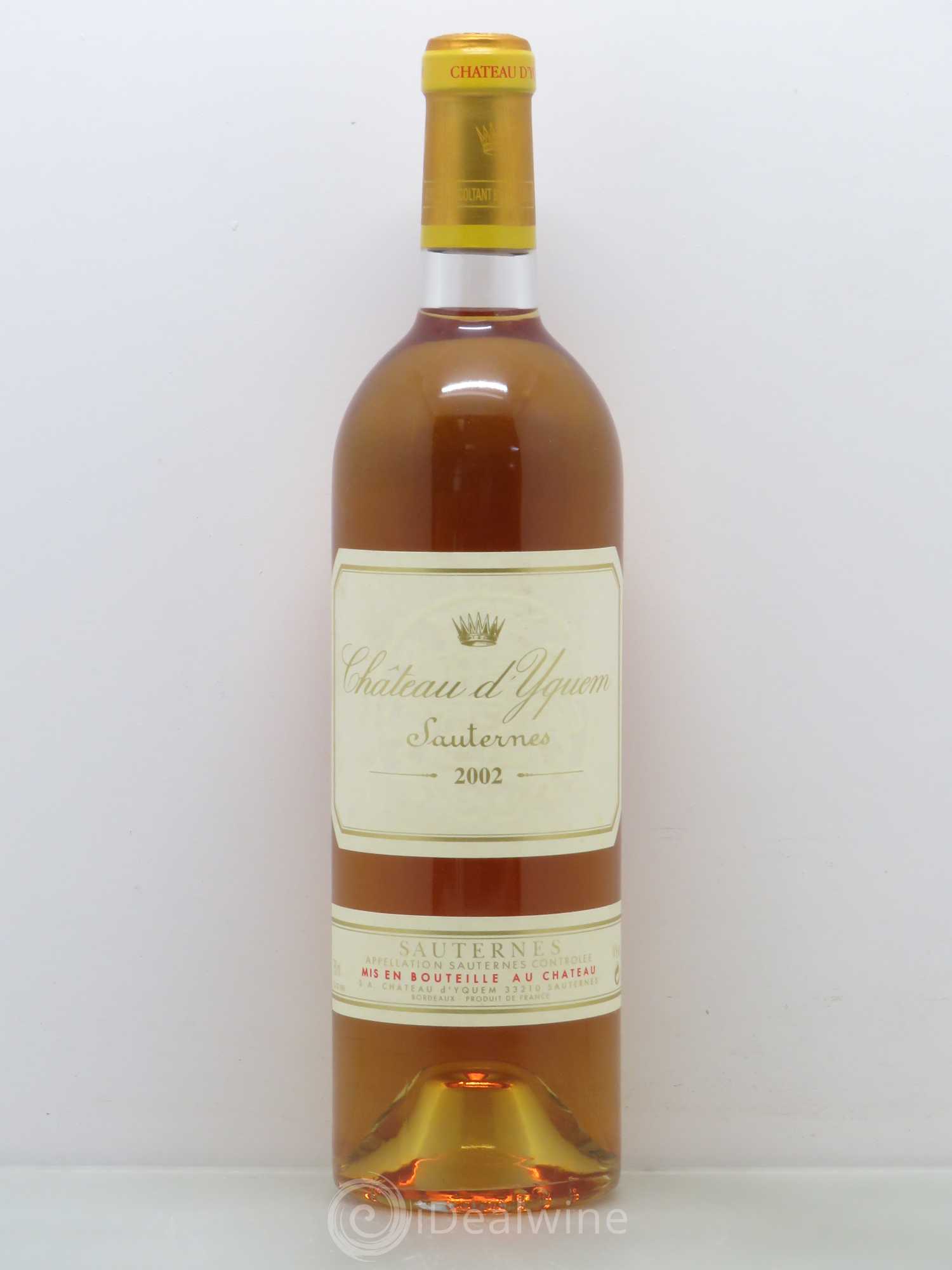 Château d' Yquem 1er Cru Classé Supérieur 2002 - Lotto di 1 bottiglia - 0