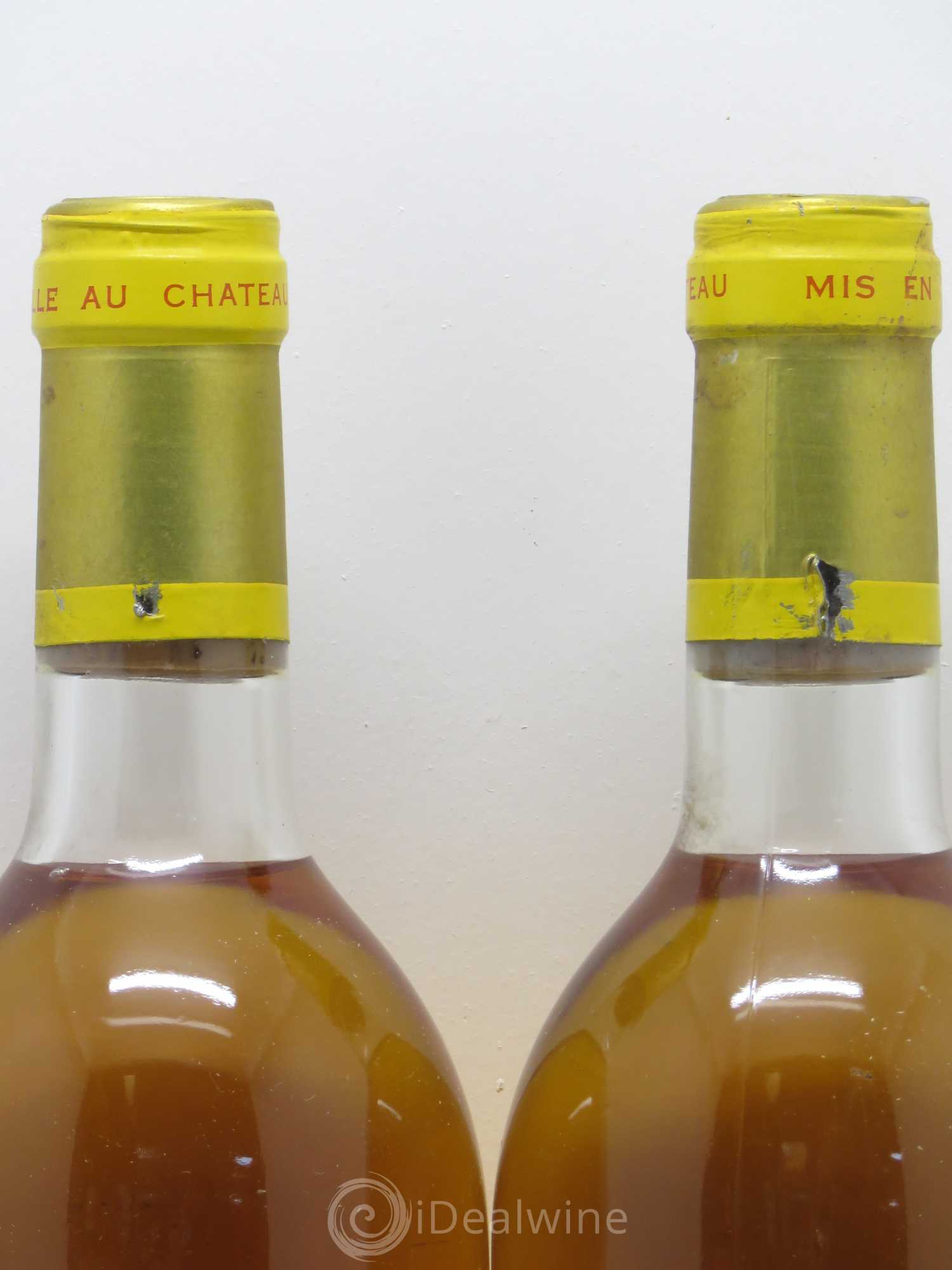 Château d' Yquem 1er Cru Classé Supérieur 1986 - Lotto di 2 bottiglie - 1