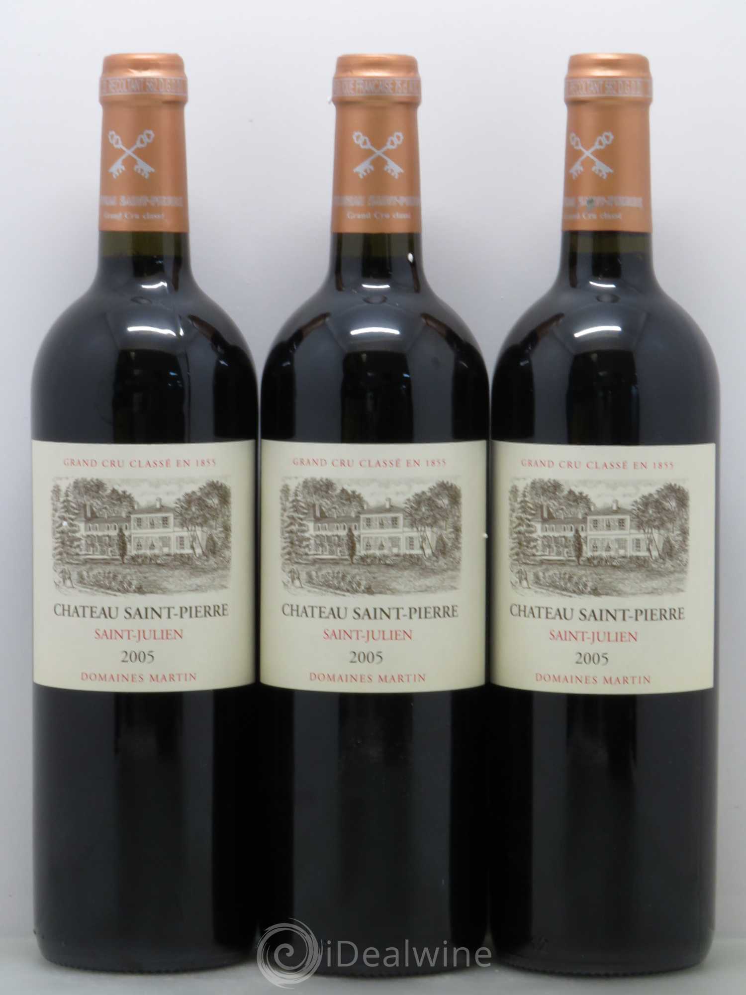 Château Saint-Pierre 4ème Grand Cru Classé 2005 - Lot de 12 bouteilles - 2