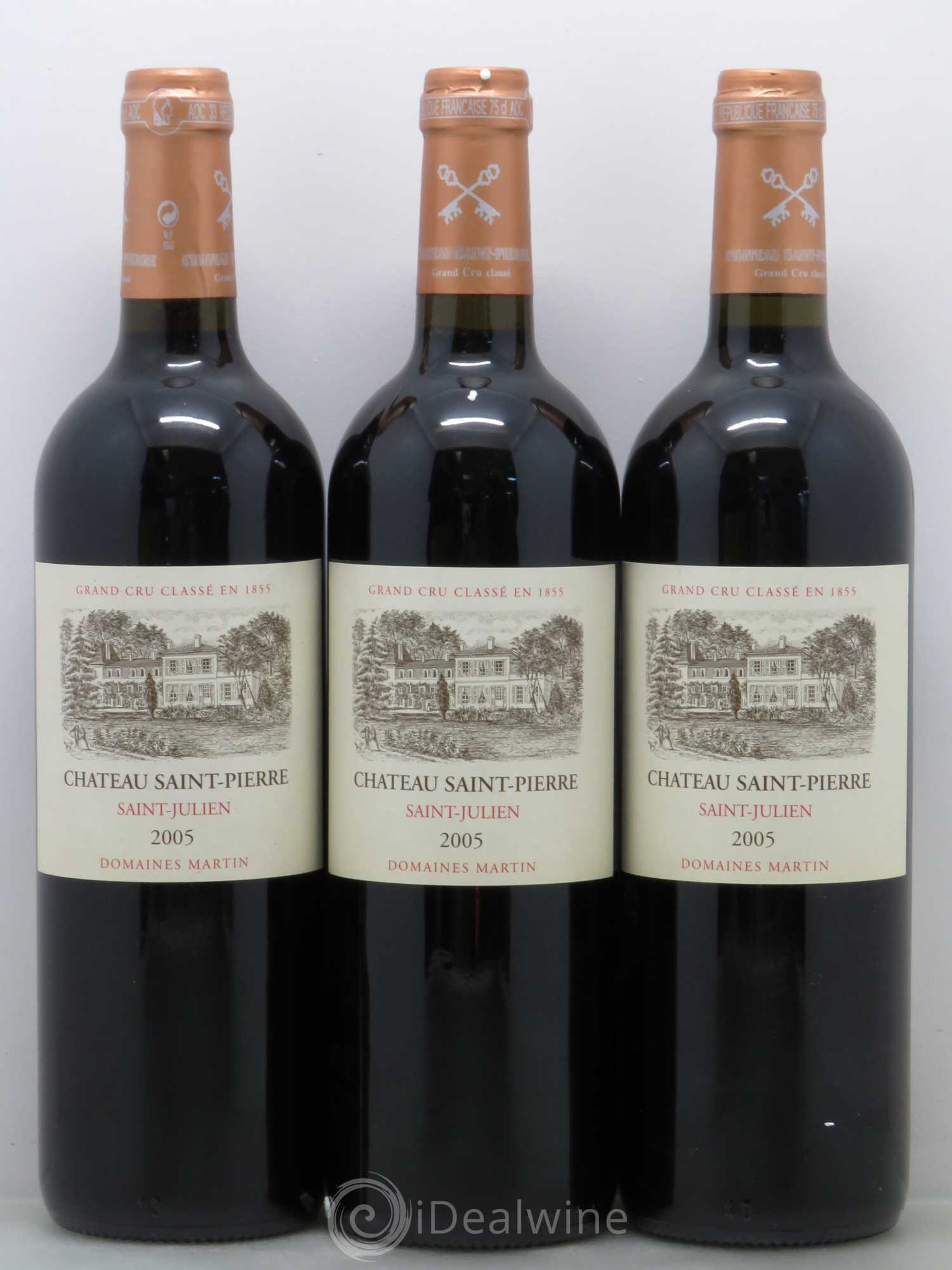 Château Saint-Pierre 4ème Grand Cru Classé 2005 - Lot de 12 bouteilles - 3