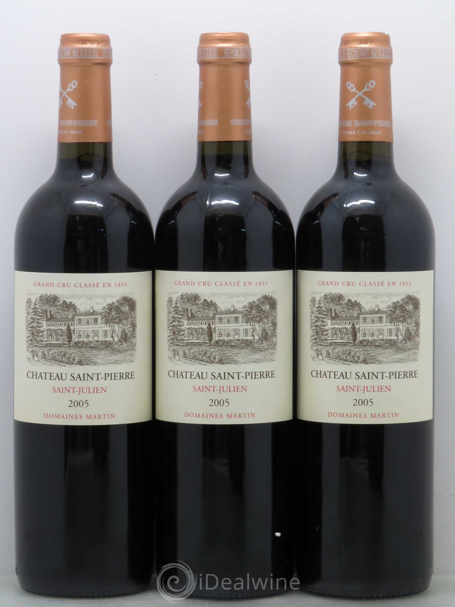 Château Saint-Pierre 4ème Grand Cru Classé 2005 - Lot de 12 bouteilles - 4