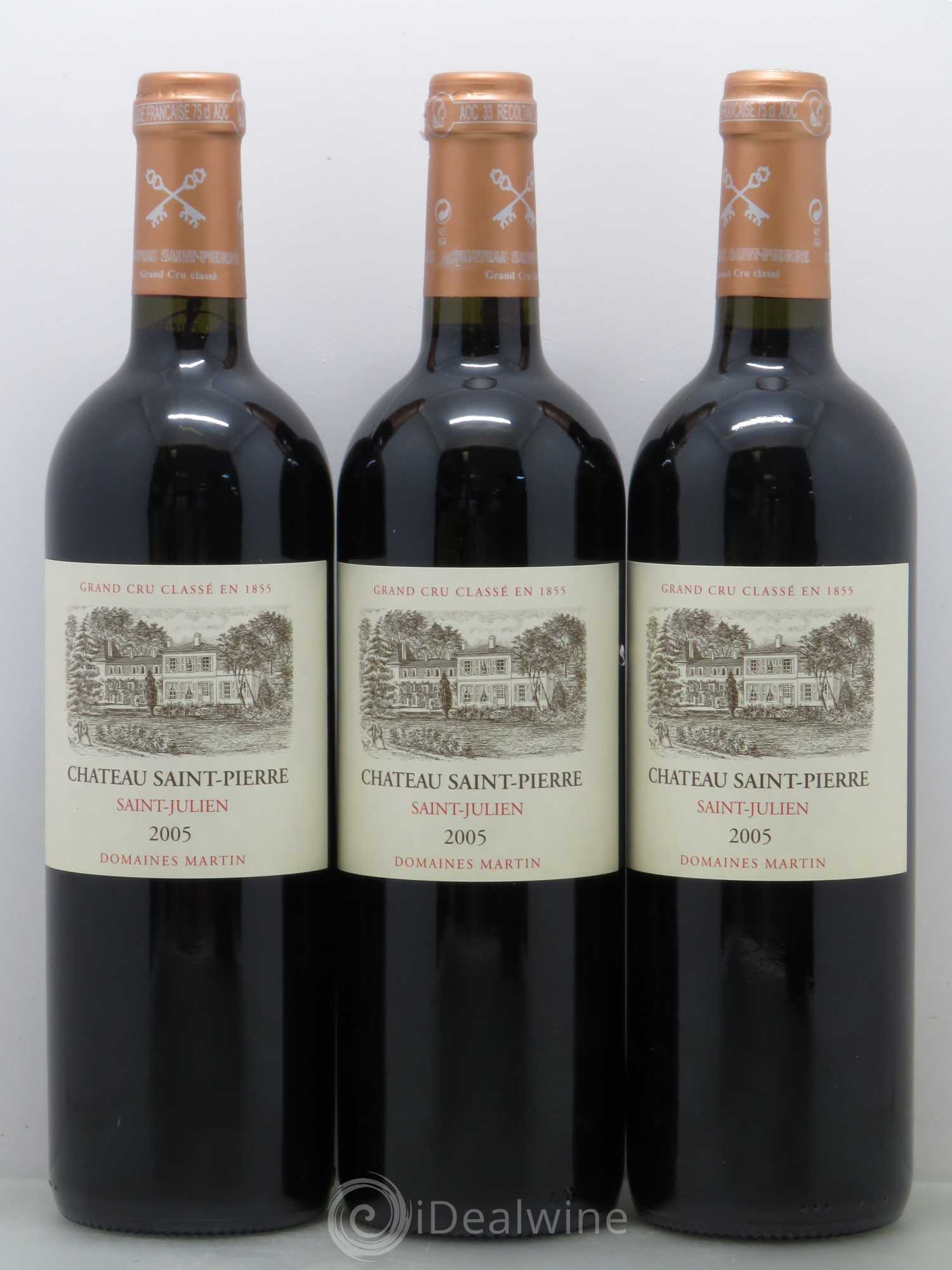 Château Saint-Pierre 4ème Grand Cru Classé 2005 - Lot de 12 bouteilles - 4