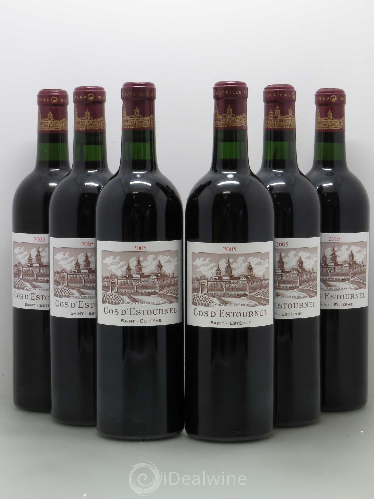Cos d'Estournel 2ème Grand Cru Classé 2005 - Lot de 6 bouteilles - 0