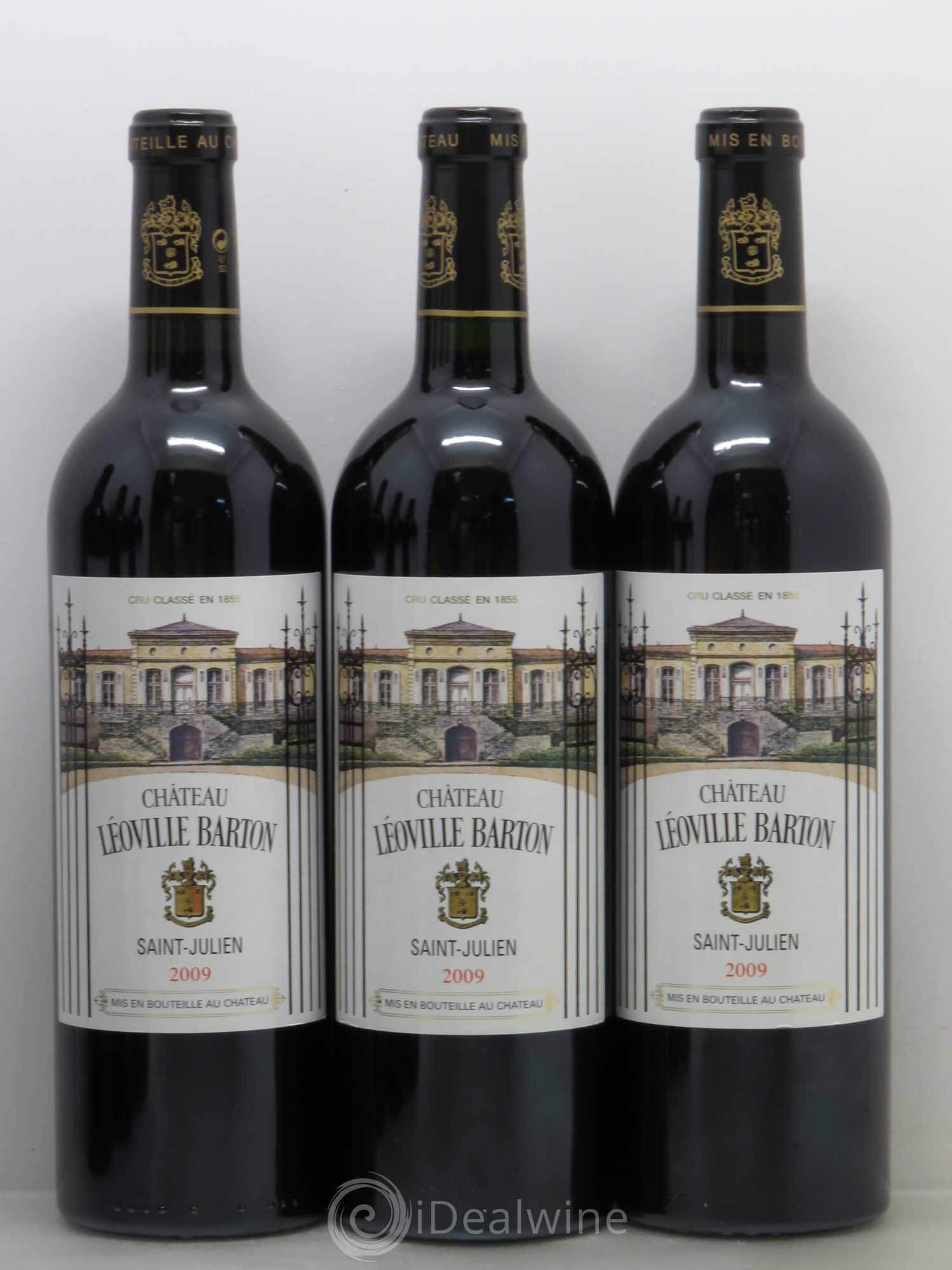Château Léoville Barton 2ème Grand Cru Classé 2009 - Lot de 6 bouteilles - 1