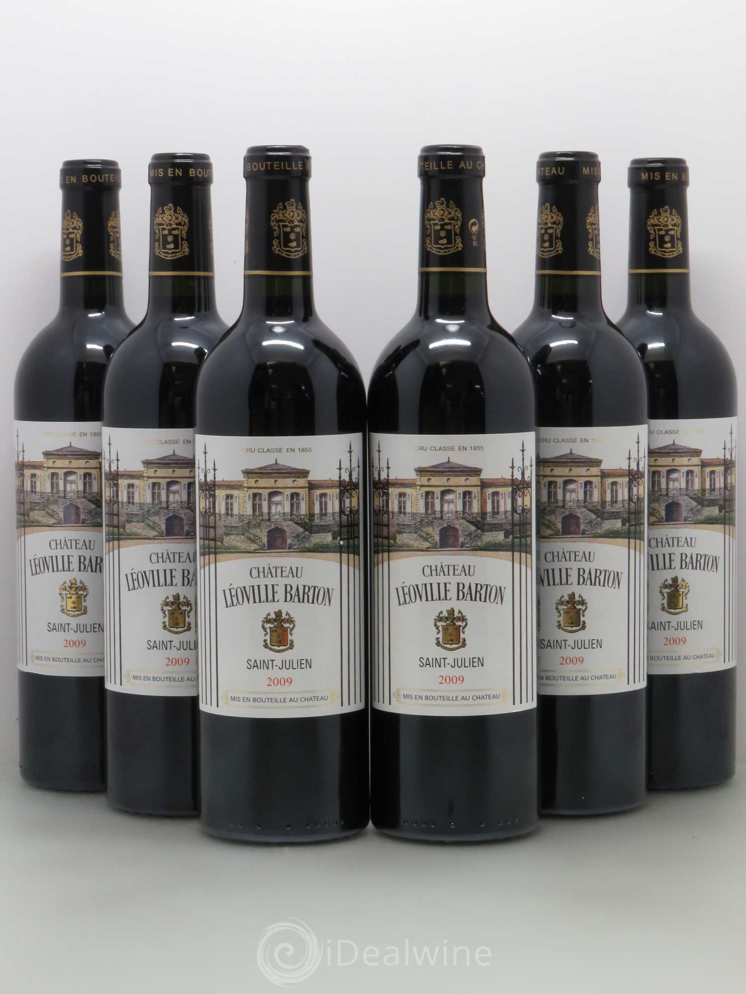 Château Léoville Barton 2ème Grand Cru Classé 2009 - Lot de 6 bouteilles - 0
