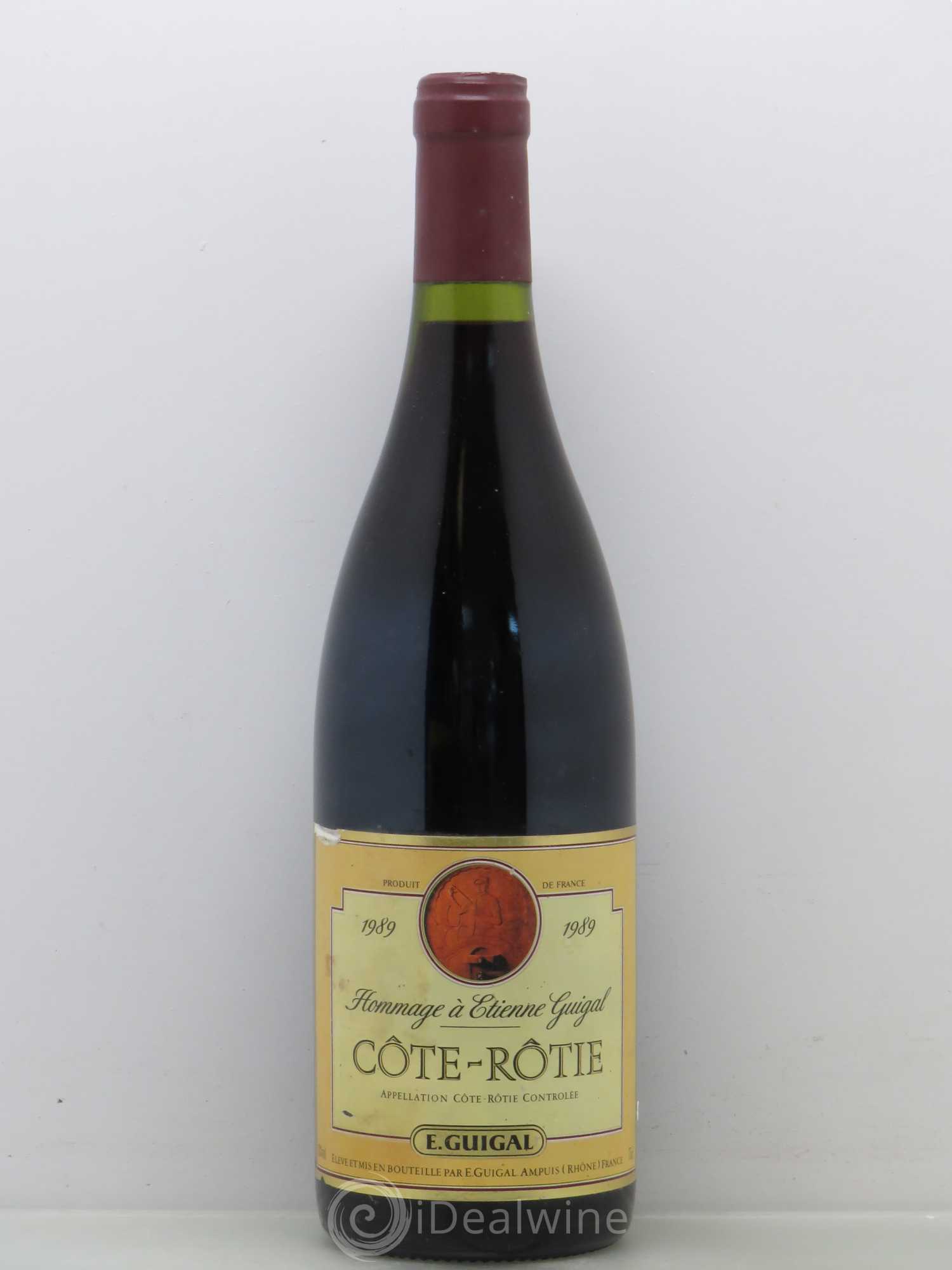 Côte-Rôtie Cuvée Hommage à Etienne Guigal Guigal 1989 - Lot de 1 bouteille - 0