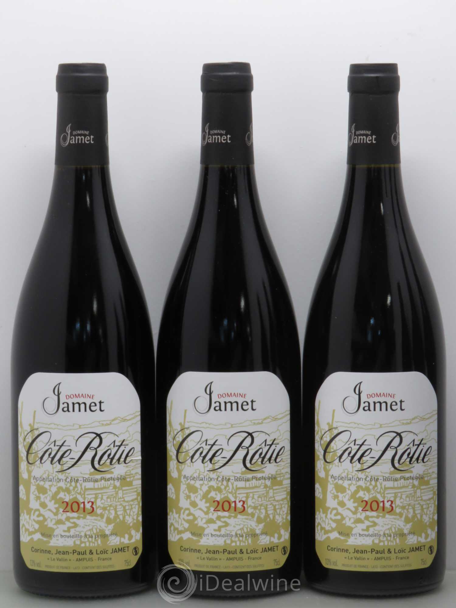Côte-Rôtie Jamet (Domaine) 2013 - Lot de 6 bouteilles - 1