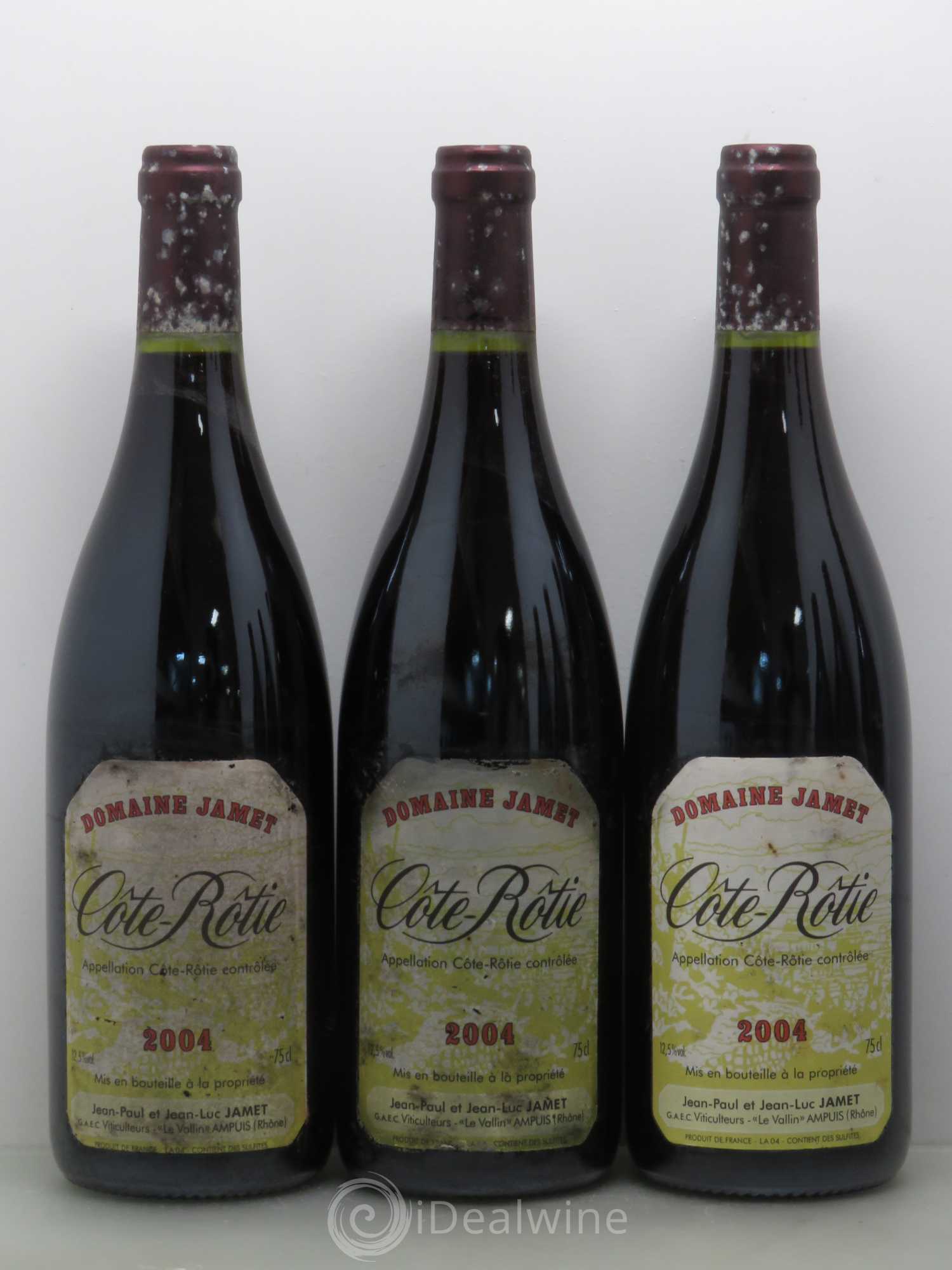 Côte-Rôtie Jamet (Domaine) 2004 - Lot de 6 bouteilles - 1