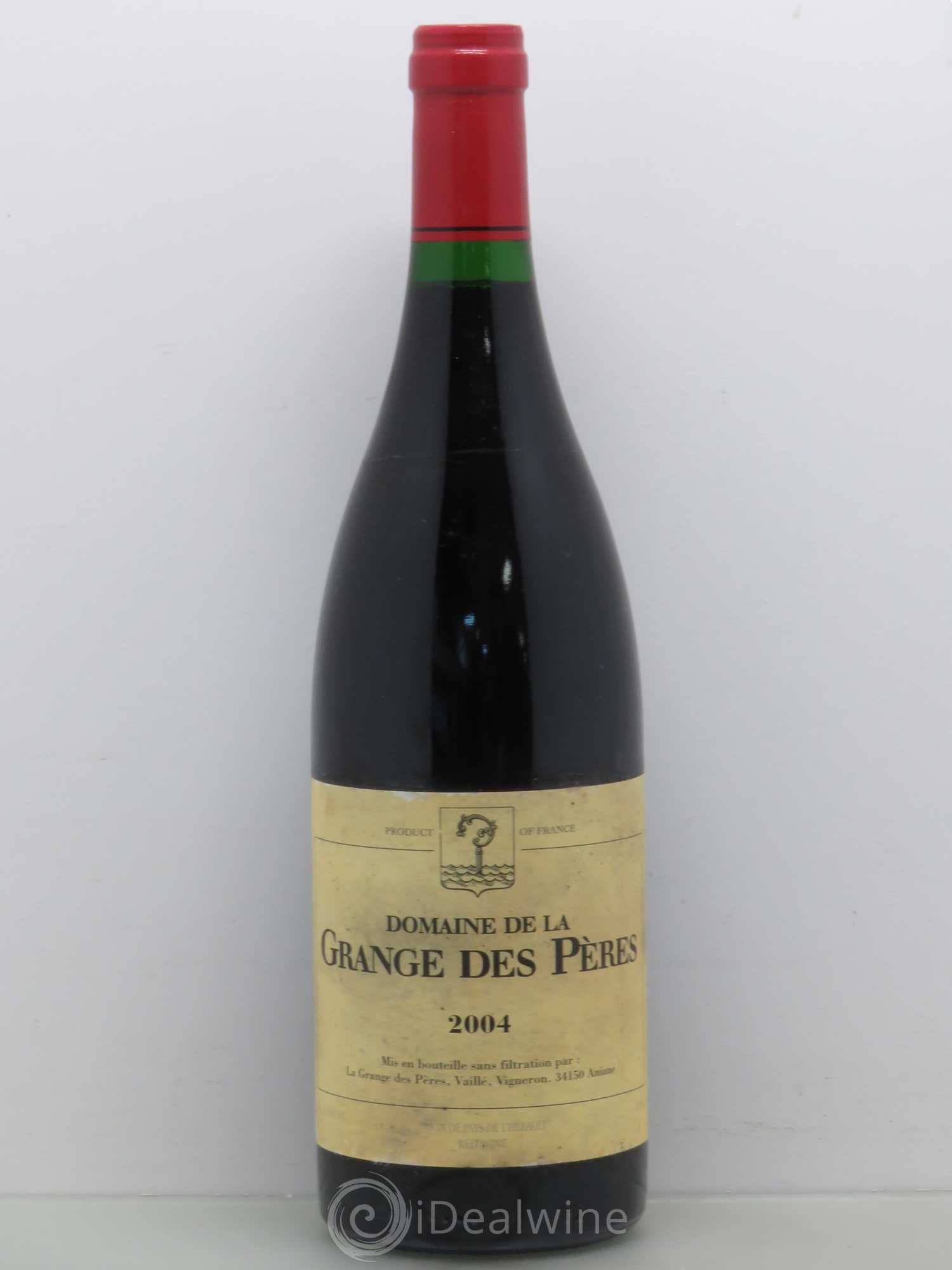 Pays d'Hérault Grange des Pères Laurent Vaillé 2004 - Lot de 1 bouteille - 0