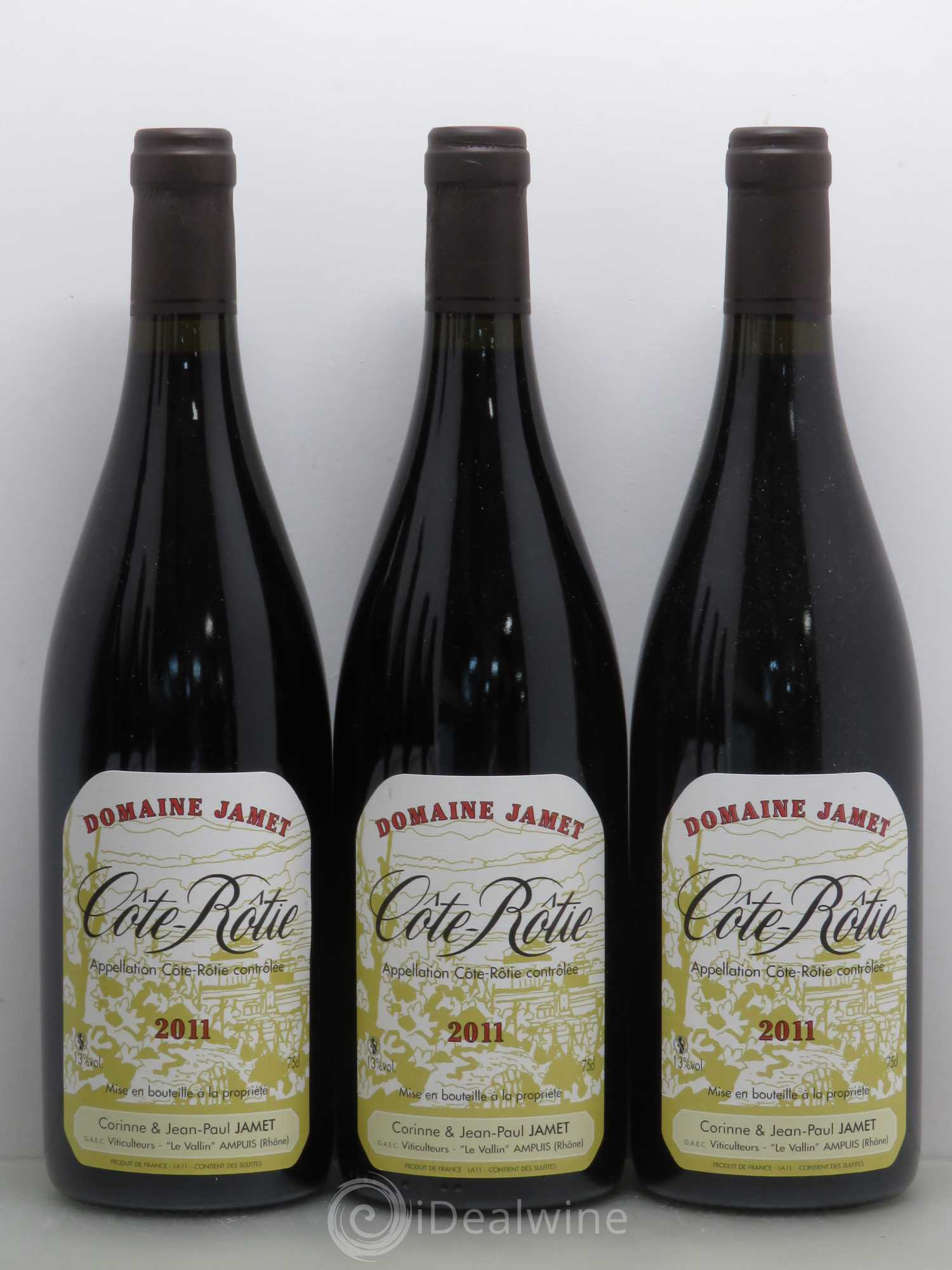 Côte-Rôtie Jamet (Domaine) 2011 - Lot de 6 bouteilles - 2
