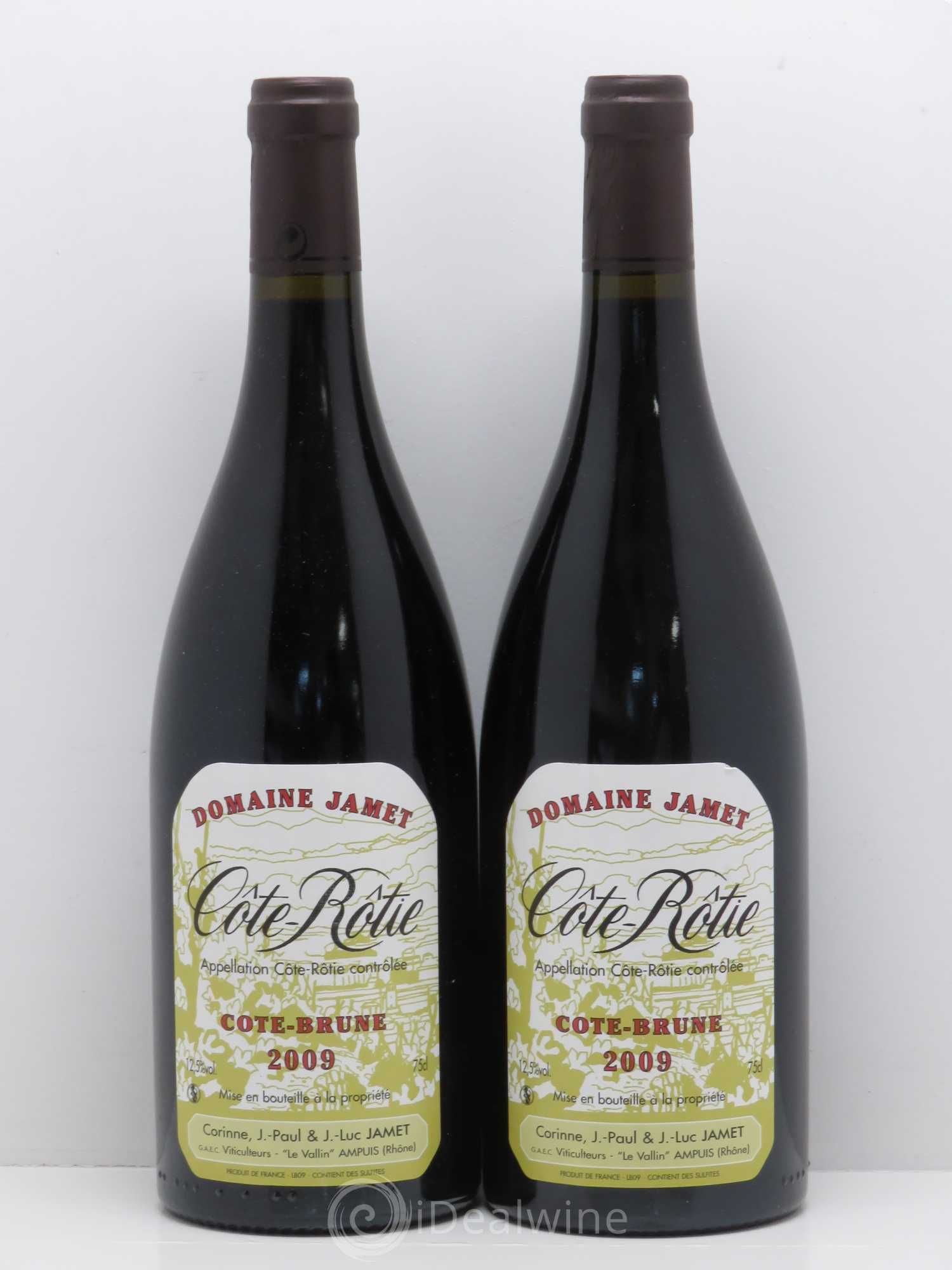 Côte-Rôtie Côte Brune Jamet (Domaine) 2009 - Lot de 2 bouteilles - 0