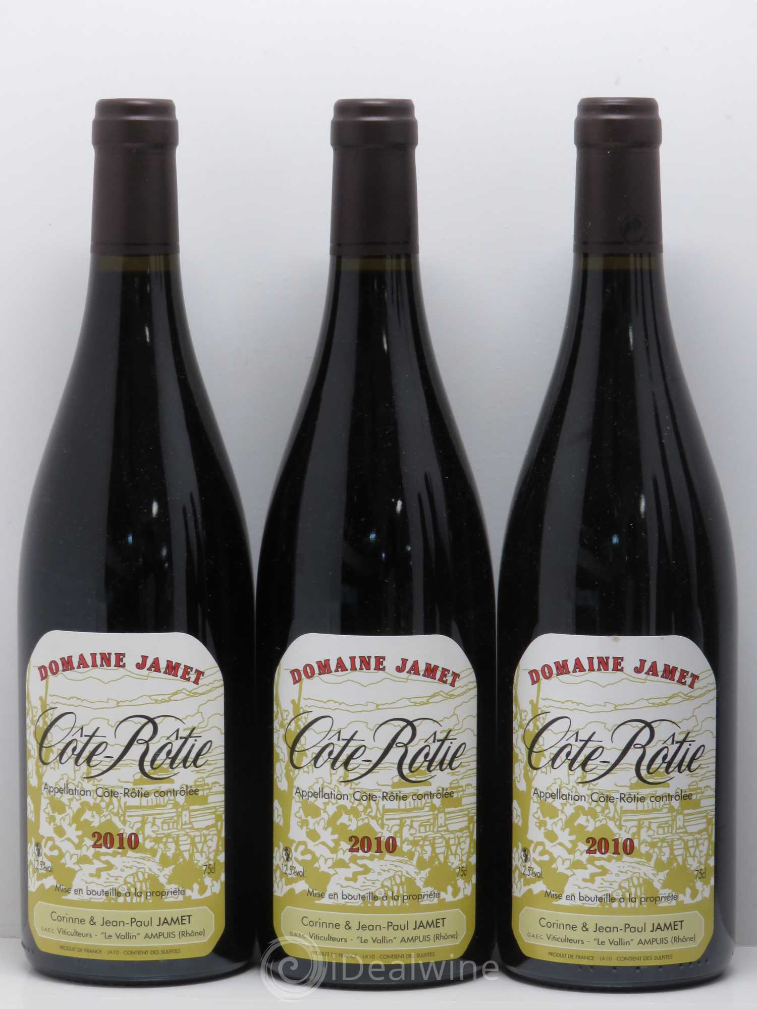Côte-Rôtie Jamet (Domaine) 2010 - Lot de 6 bouteilles - 1