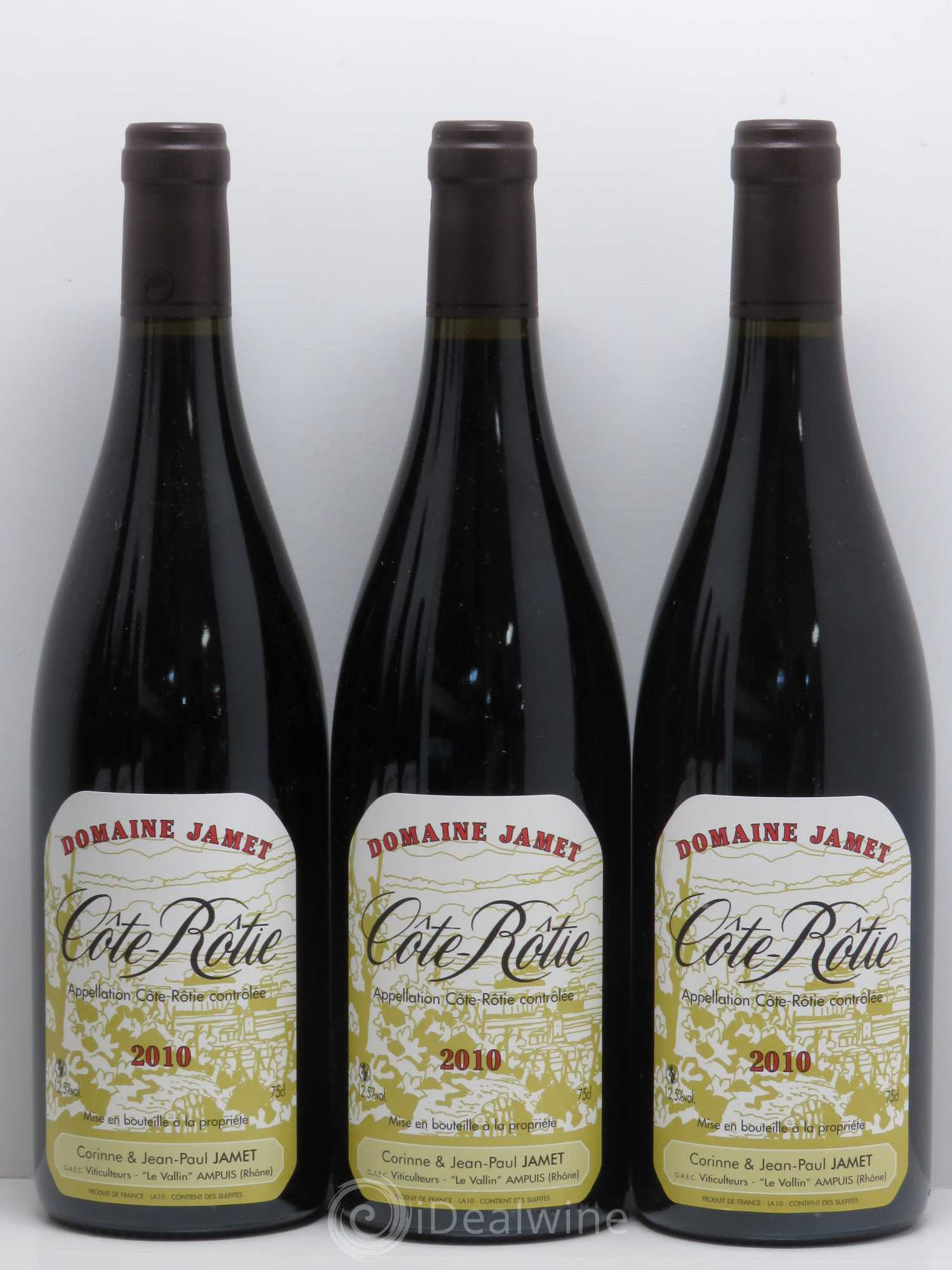 Côte-Rôtie Jamet (Domaine) 2010 - Lot de 6 bouteilles - 2