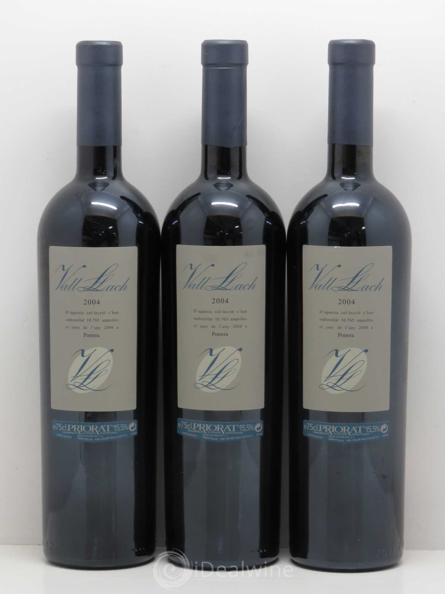 Priorat DOCA Vall Llach 2004 - Lot de 3 bouteilles - 0